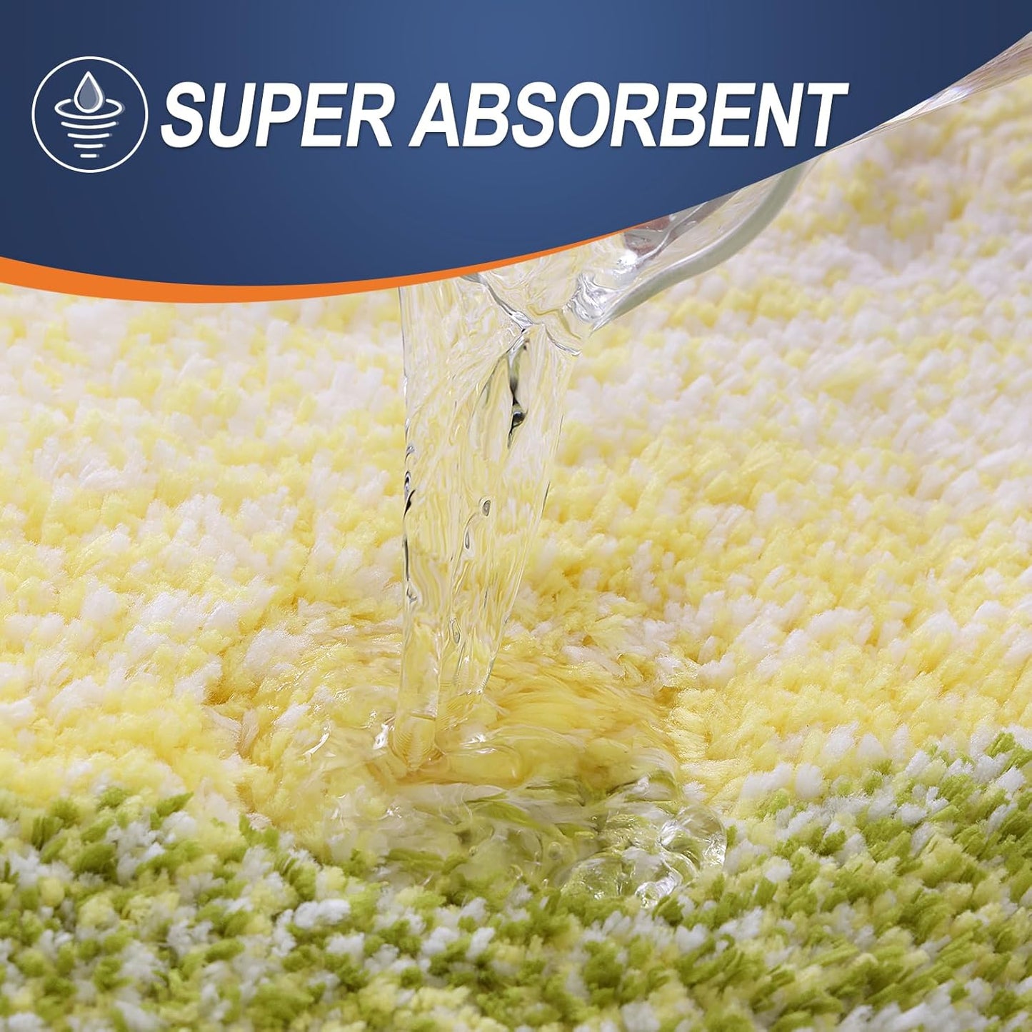 OLANLY Bathroom Rugs Mat 24x16, Extra Soft Absorbent Microfiber Bath Rugs, Rubber Backing, Quick Dry, Machine Washable Bath Mats for Bathroom Floor, Tub and Shower, Home Decor Accessories, Olive Green