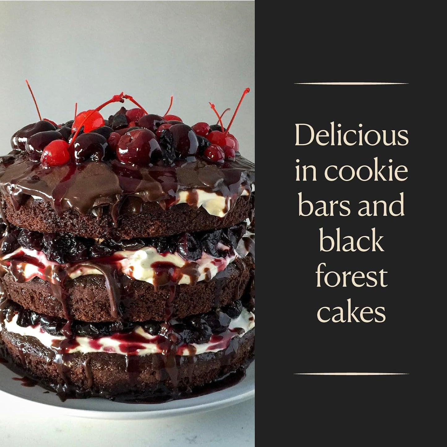 Cook's, Wild Cherry Extract for Baking, Preserves, Syrup, Cookies, Cakes, 32 oz