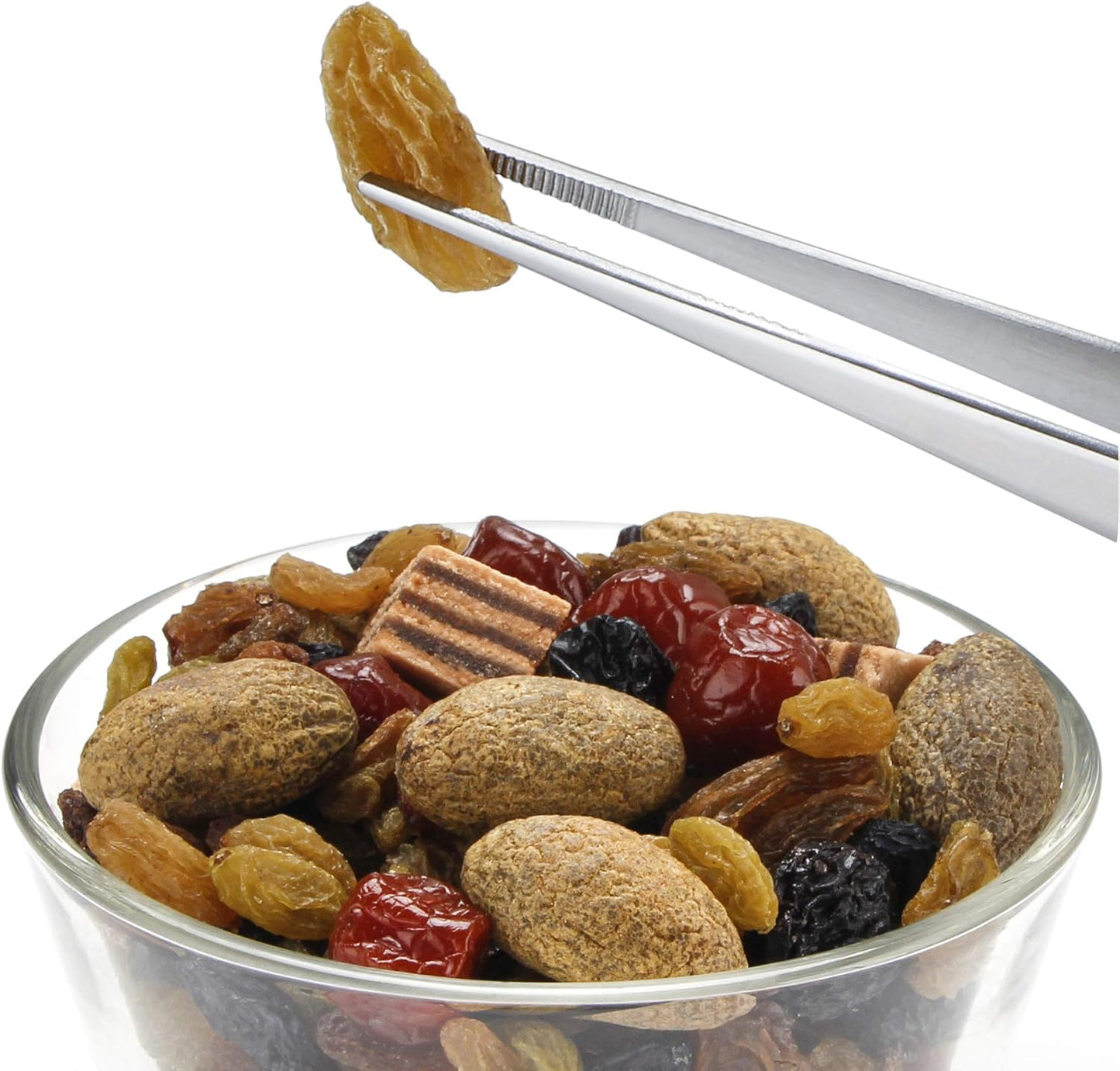 6.5 Inch Kitchen Tweezers Fine Tweezer Tongs, MSY BIGSUNNY Stainless Steel Food Tweezers Multi-function Cooking Tongs Kitchen Serving Tong