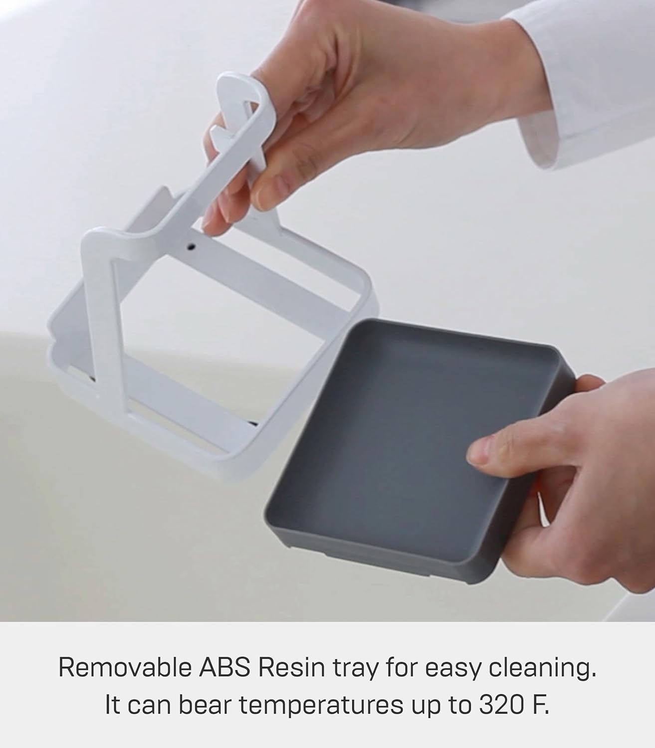 Yamazaki Home Tower Ladle Holder - Lid Stand For Utensils In Kitchen - Steel