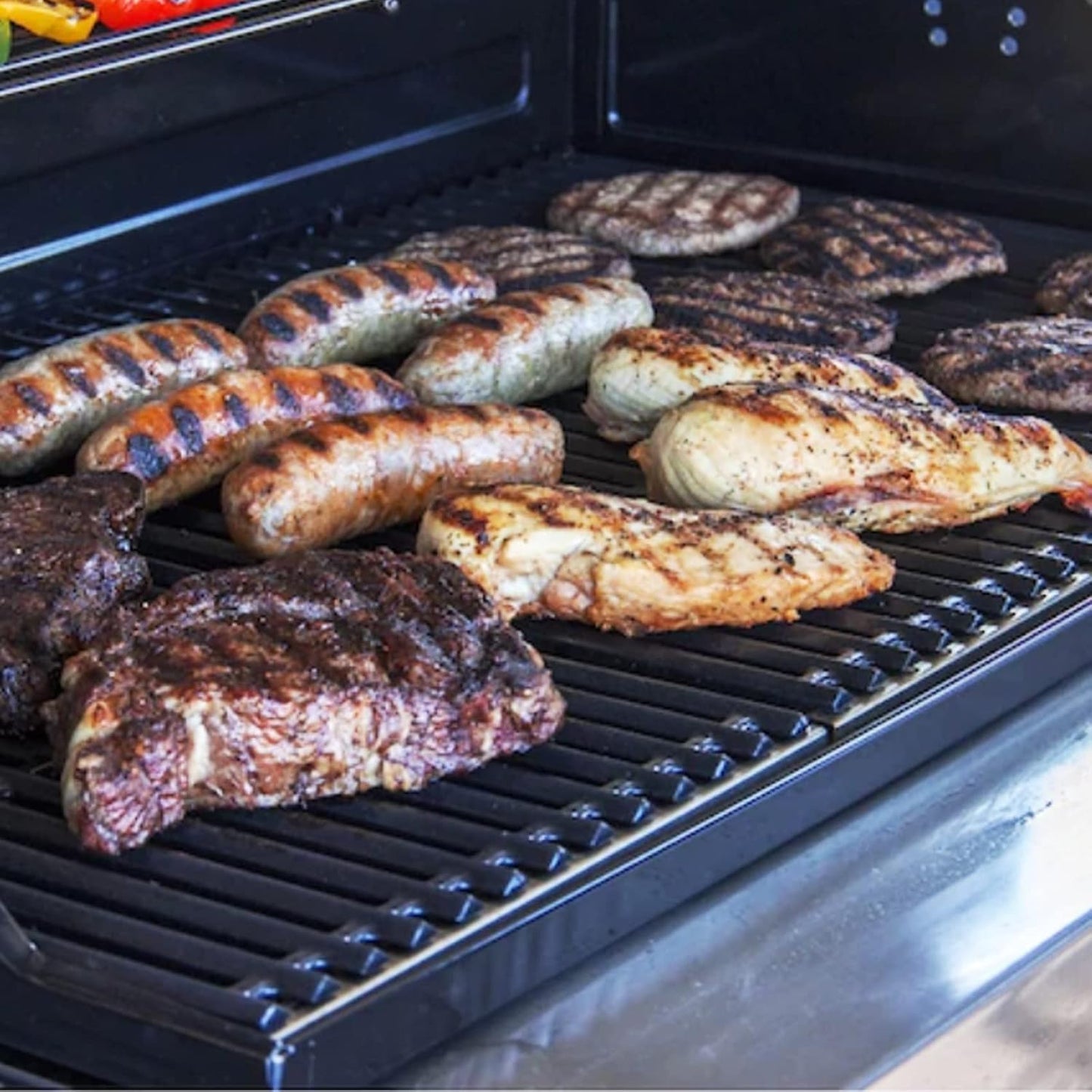 G474-0017-W2 17" Grill Grate for Charbroil TRU Infrared 3-Burner 463242516 466242515 466242516 466242615 466242616 463243016 463355220 463342420 for Charbroil Grill Replacement Parts