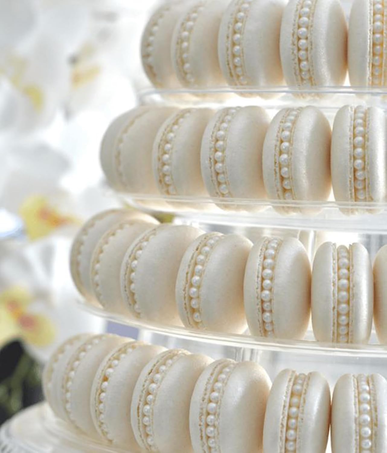 Edible White Pearl Sugar Sprinkles 3.53 oz, 7mm Candy Pearls Ideal for Baking, Cake and Cupcake Toppers, Cookie Decoration, Ice Cream Topping, Wedding Shower Valentines Halloween Christmas