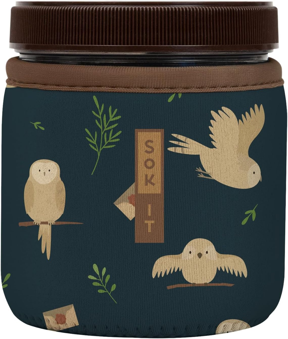 Sok It IceCreamSok Insulated Neoprene Cover (Acceptance Letter, Straight Ice Cream Pints)