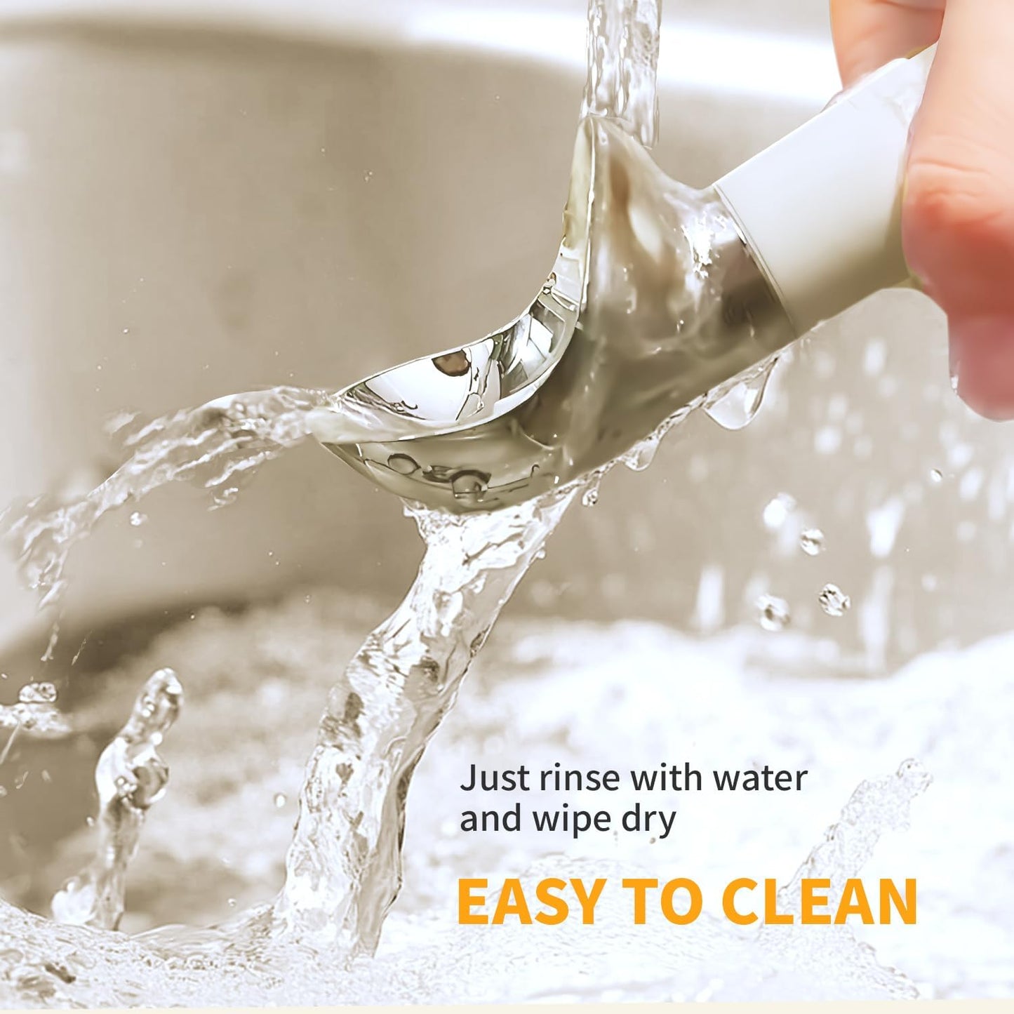 Heated Ice Cream Scoop, Rechargeable Electric Scooper for Hard IceCream, Self Warming Spoon Max to 158℉, Rust-Proof, anti freeze handle, Easy to Clean