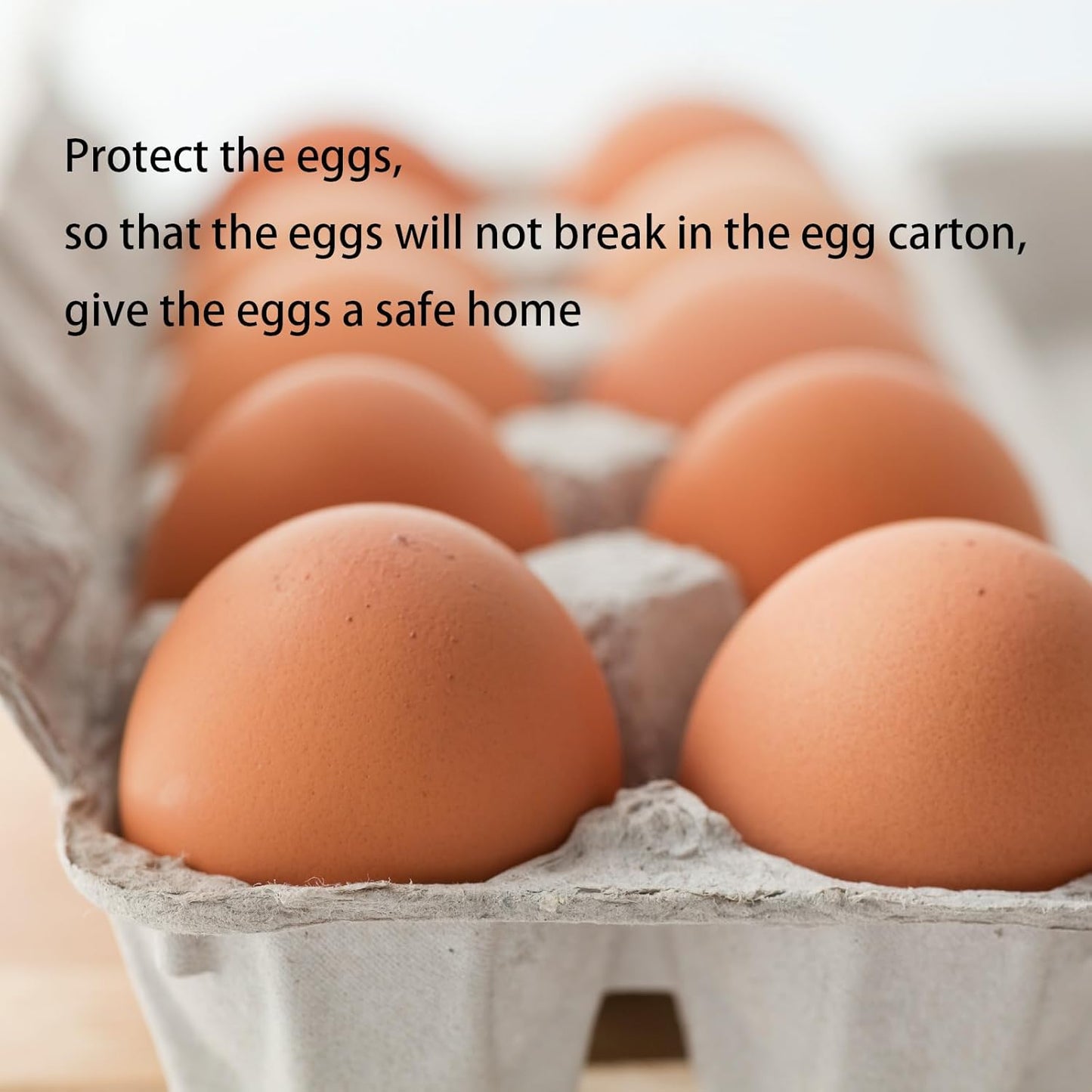 20 Pack Egg Cartons Cheap Bulk, 6 Count Egg Storage Containers Holder, Sturdy Natural Pulp Material Perfect for Storing Extra Eggs