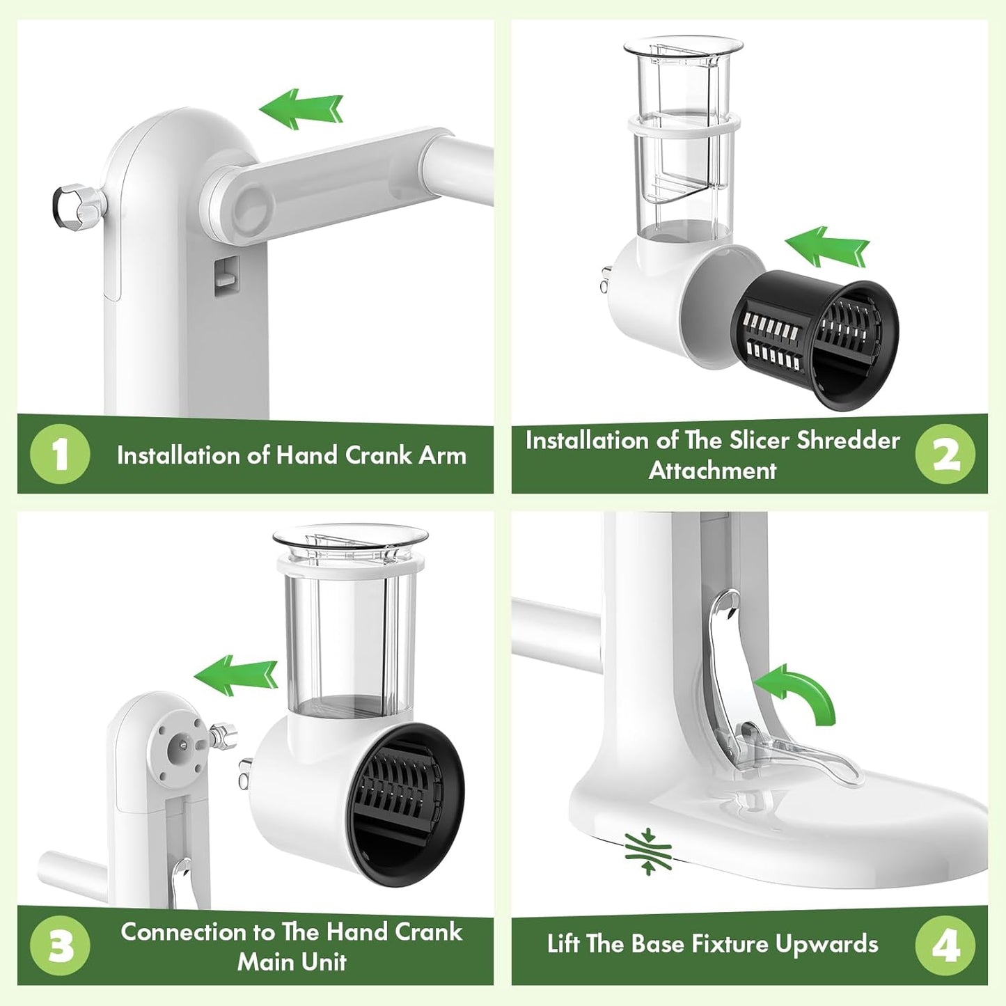 GVODE 5-Blade Cheese Grater with Removable Stainless Steel Blades & Non-Slip Plastic Base – Dishwasher Safe, Anti-Skid Design for Parmesan, Vegetables, Chocolate