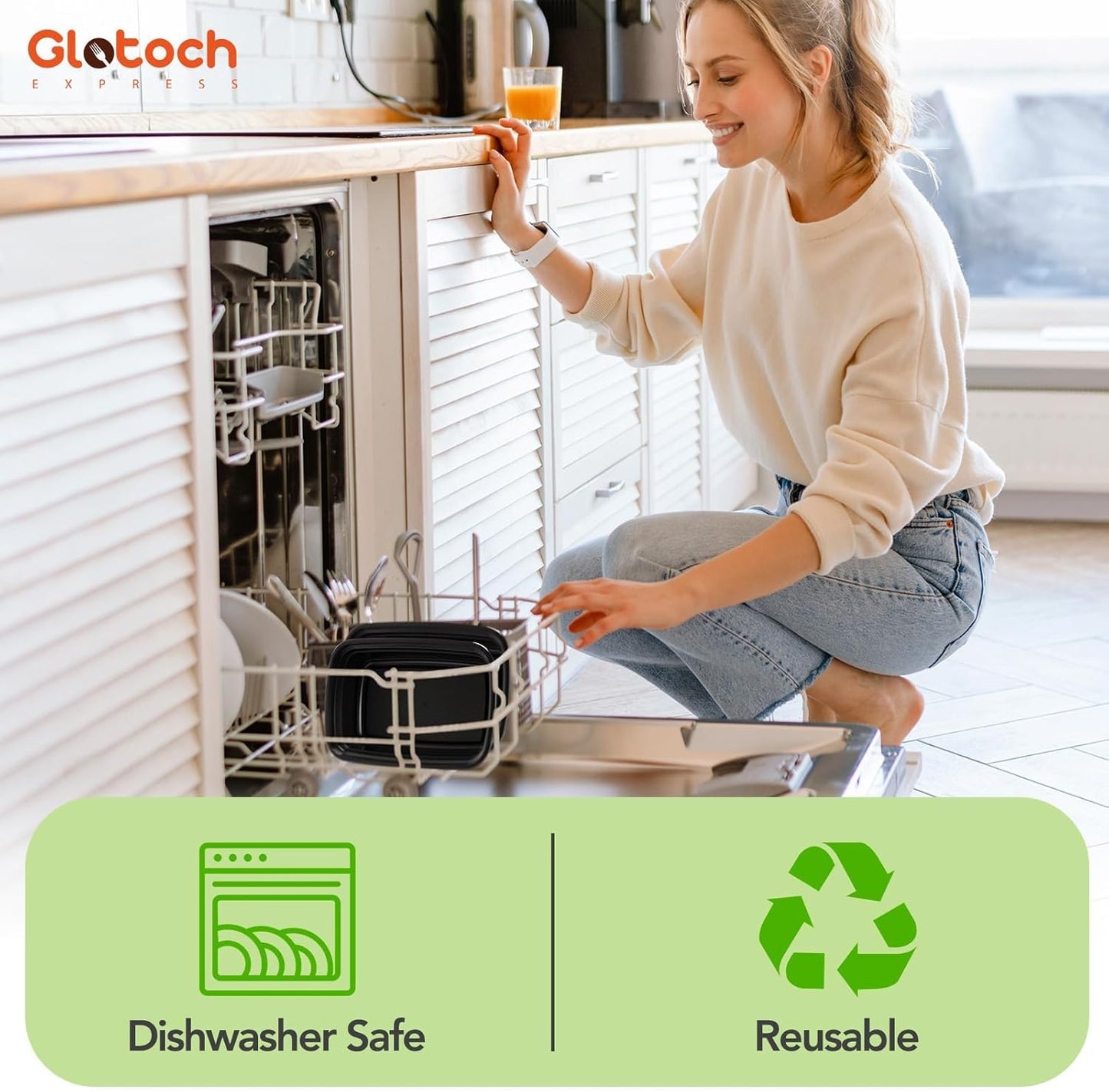 24oz [1 Pallet-8350 Pack] Meal Prep Containers Reusable with Lids, Food Storage Containers Microwave,Freezer,Dishwasher Safe, Leakproof & BPA Free Durable Plastic Bento Box To Go Take Out