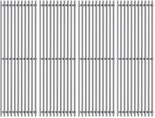SF7241(4-Pack) 17 5/8" Stainless Steel Cooking Grid Grates Replacement for Kenmore 148.16656010, 148.23682310, 640-05057386-4, 90118. Master Forge SH3118B BG179A, BG179C Gas Grill