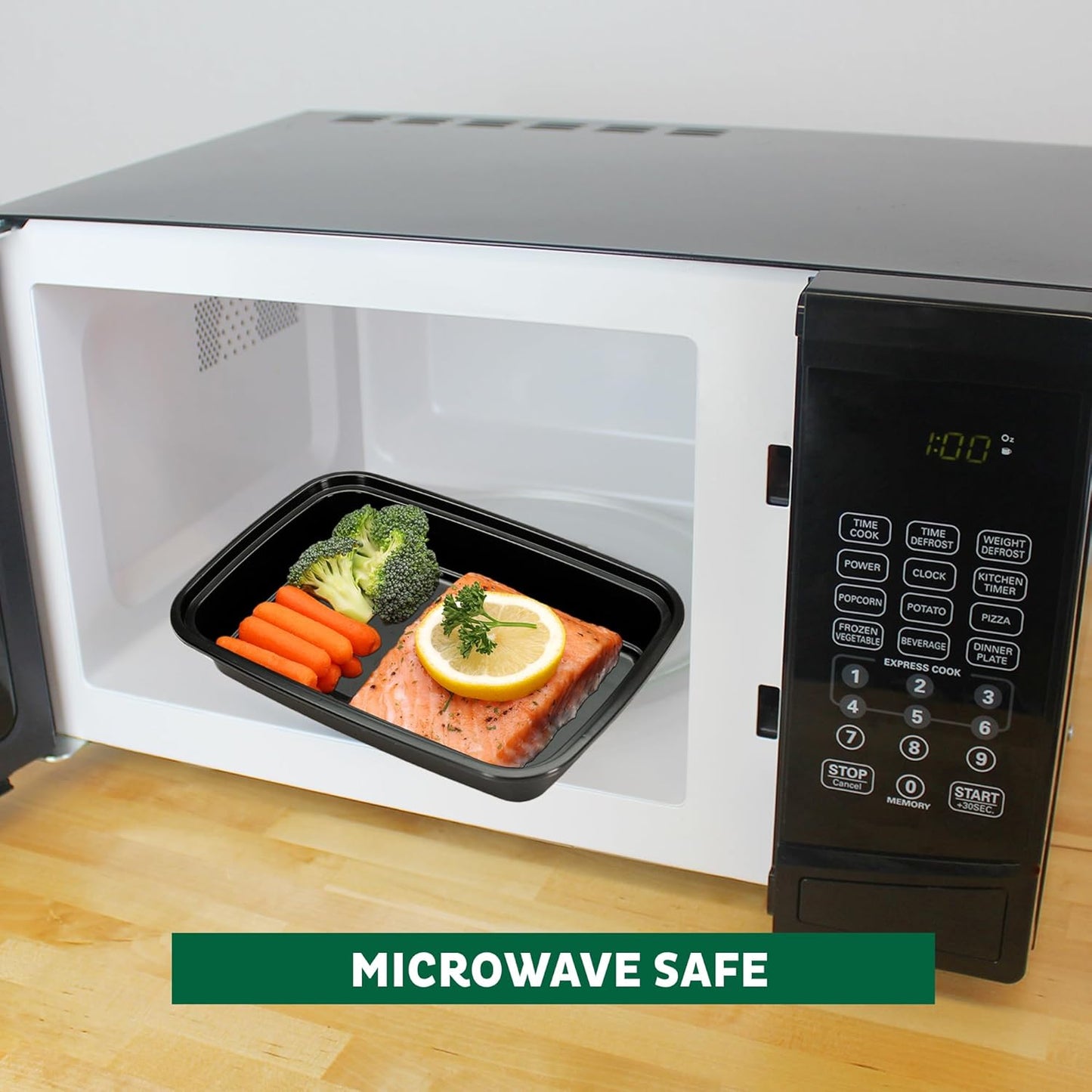 Freshware Meal Prep Containers [150 Pack] 1 Compartment with Lids, Food Storage Containers, Bento Box, BPA Free, Stackable, Microwave/Dishwasher/Freezer Safe (24 oz)