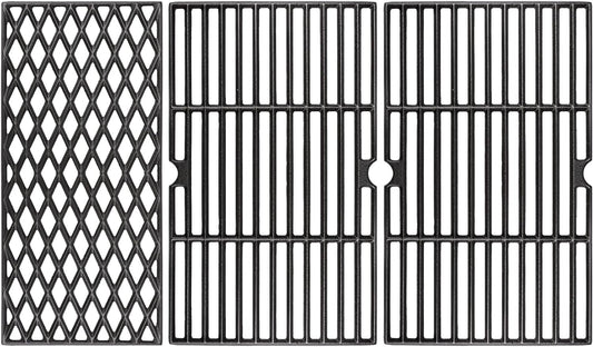 Uniflasy Cast Iron Cooking Grates for Dynaglo 4 Burner DGH450CRP DGH450CRP-D DGF493BNP, 5 Burner DGH474CRP DGH485CRP, Dyna-glo Grill Grate Replacement Part, 70-01-911 70-02-614 Grill Grate