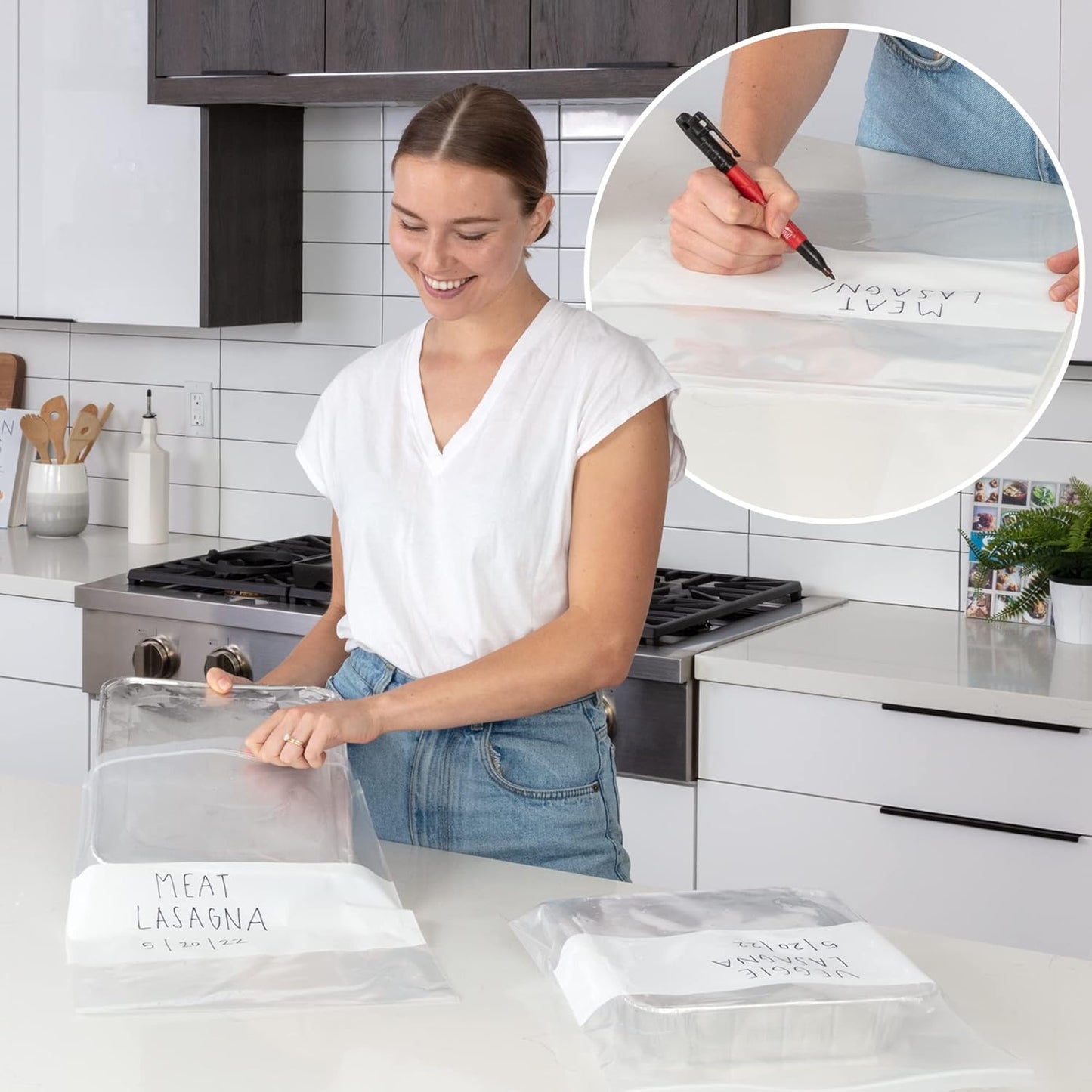 GPI Case of 1000, 2 Gallon, 13" x 15", Clear Plastic Reclosable Zip Bag - Bulk 2 Mil, Large, Strong & Durable Poly Baggies with Resealable Zip Top Lock for Travel, Storage, Packaging & Shipping.