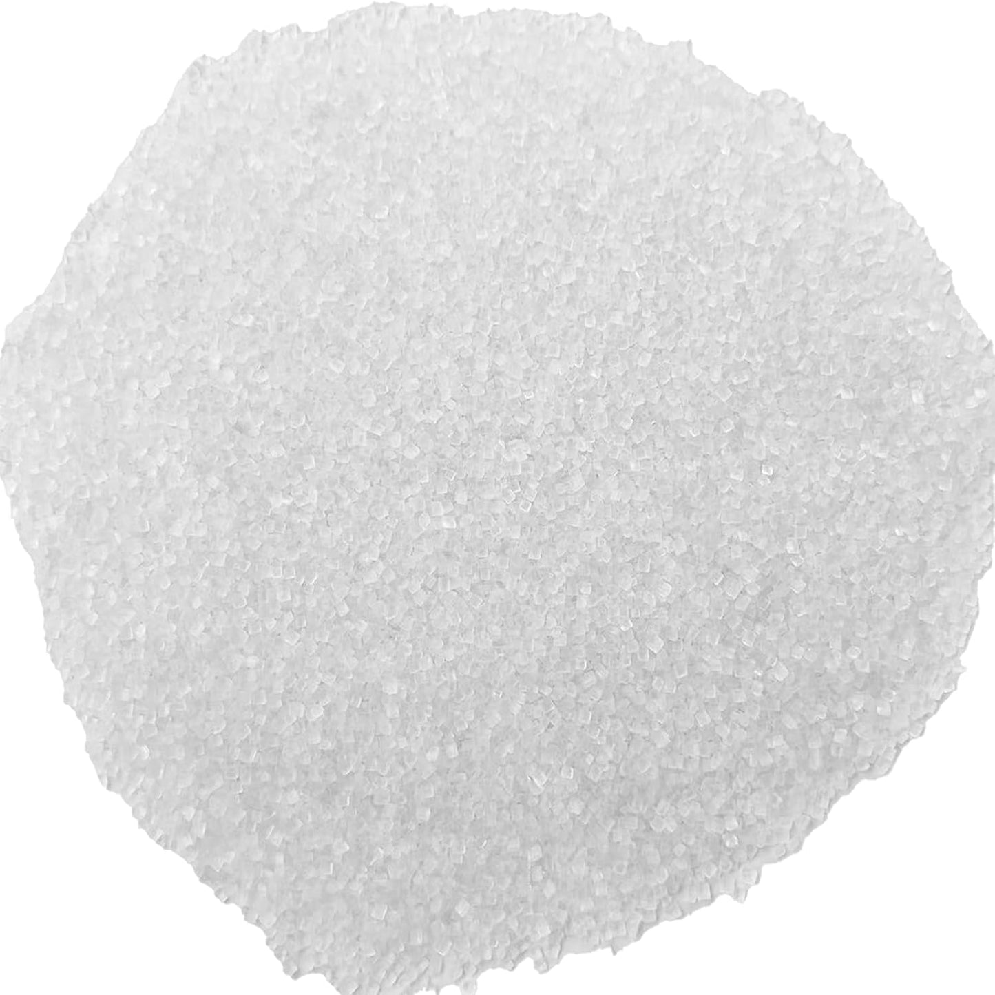 Sentovac White Sanding Sugar for Baking Edible Sparkling Sugar Sprinkles Coarse Sugar Crystals for Baking Topping Cake Cookie Cupcake Topper Ice Cream Decoration Supplies 3.2 OZ