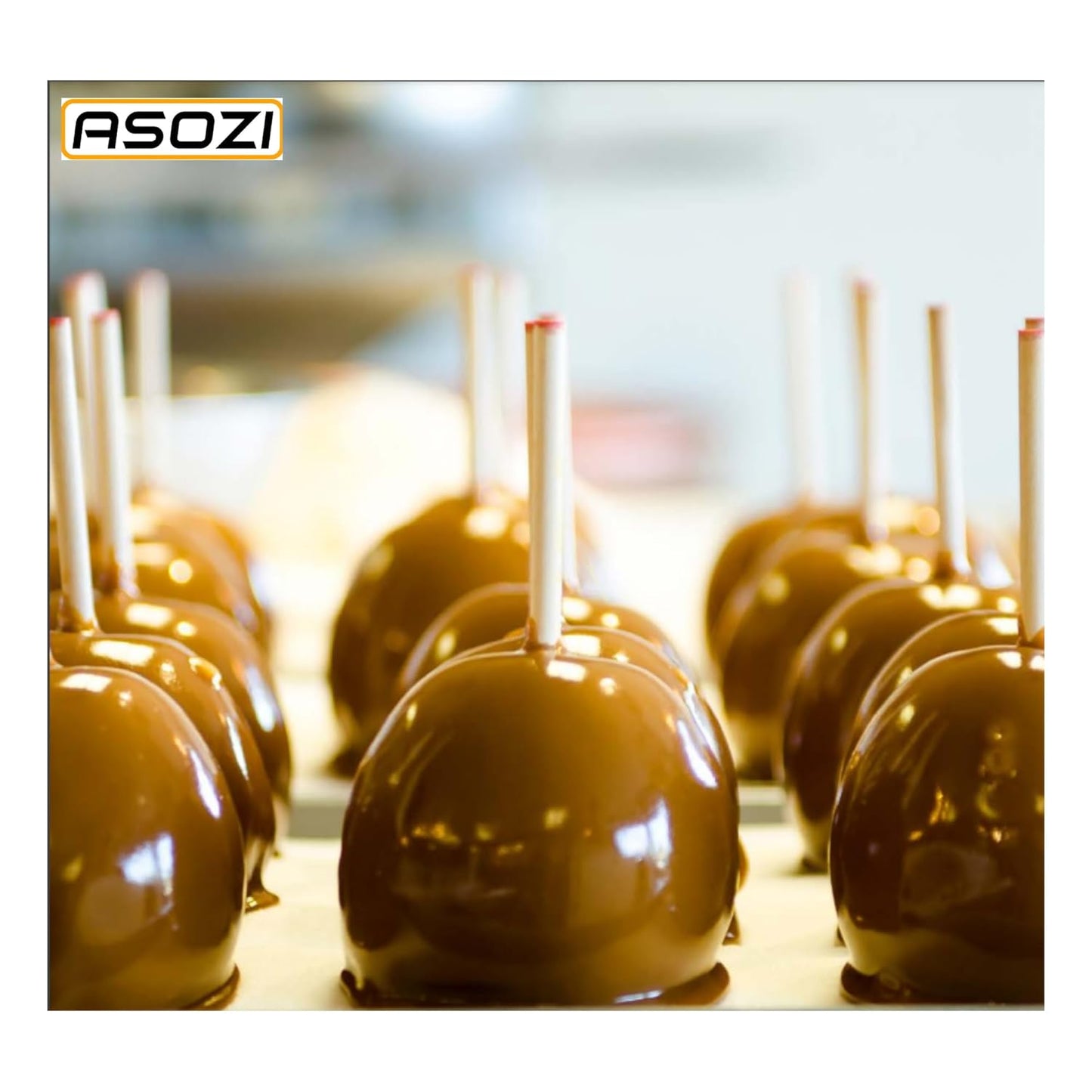 Milk Chocolate Melting Wafers - 5 pounds of Milk Chocolate Cocoa Lite, Perfect for Melting and Dipping, Premium Quality Chocolate Wafers for All Your Baking Needs - 80oz by ASOZI