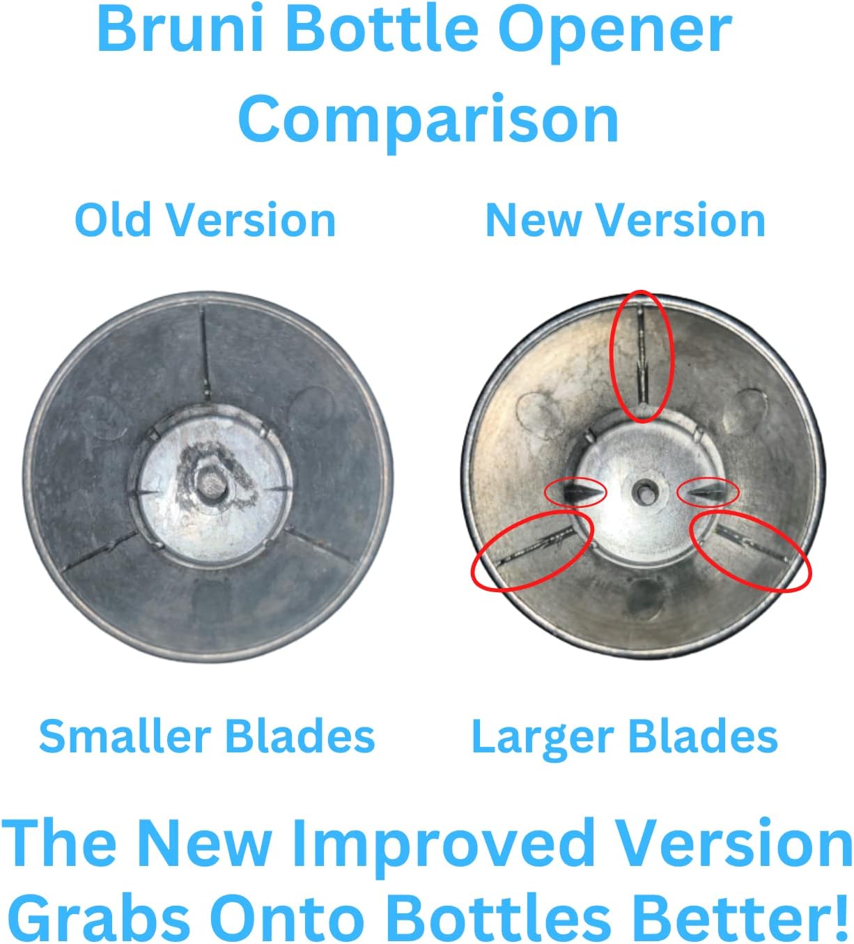 Bruni Multifunction Bottle Opener – Medicine Safety Cap Can Bottle Opener Easy to Use for Children, Weak Hands, Elderly and Arthritis Sufferers (BBO)