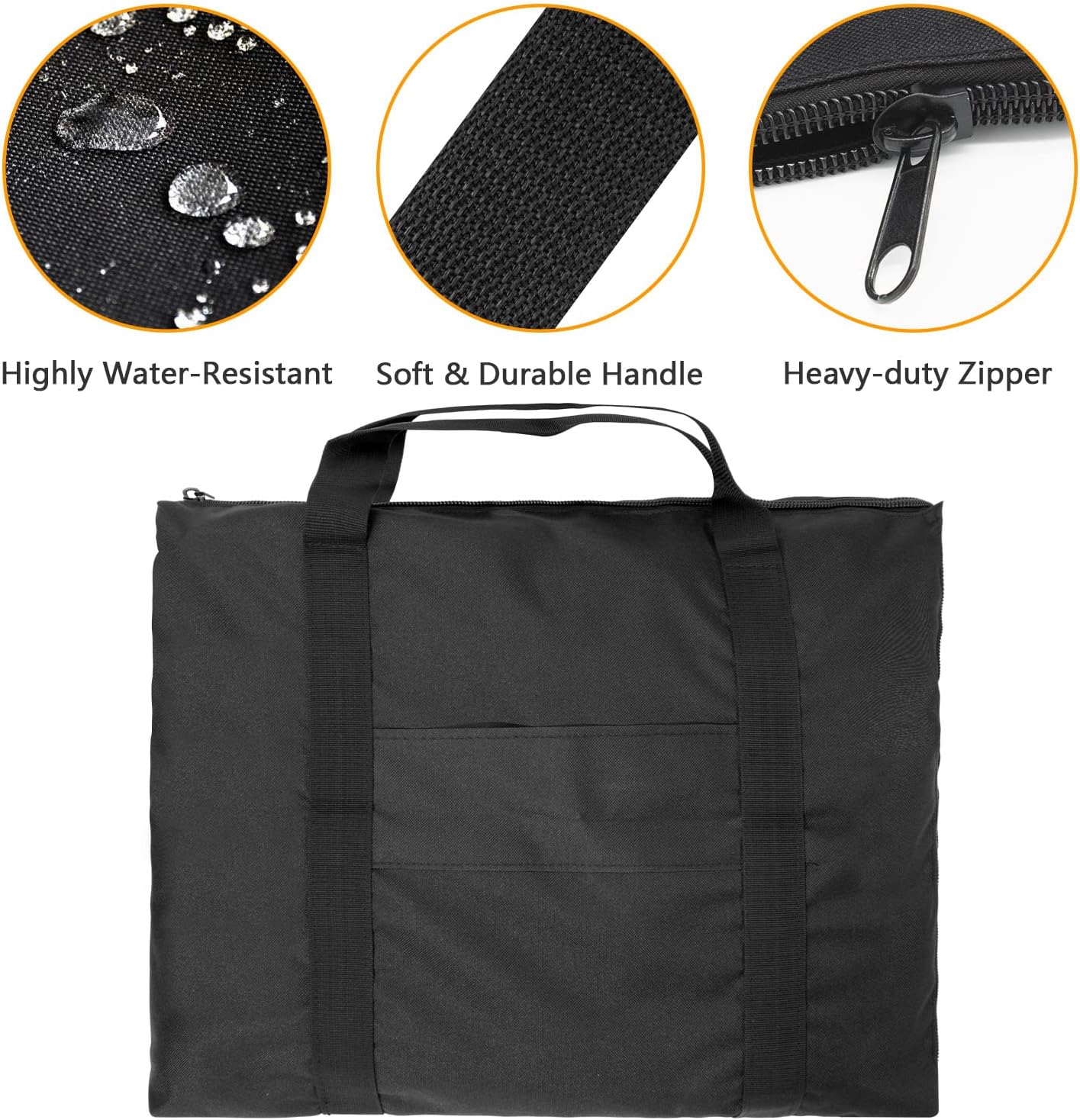 Heavy Duty Steel Griddle for Camp Chef 14" Stove Cooking Systems, Carbon Steel Flat Top with Carry Bag for Camp Chef 1-Burner Griddle Outdoor Cooking Equipment 14" x 16"