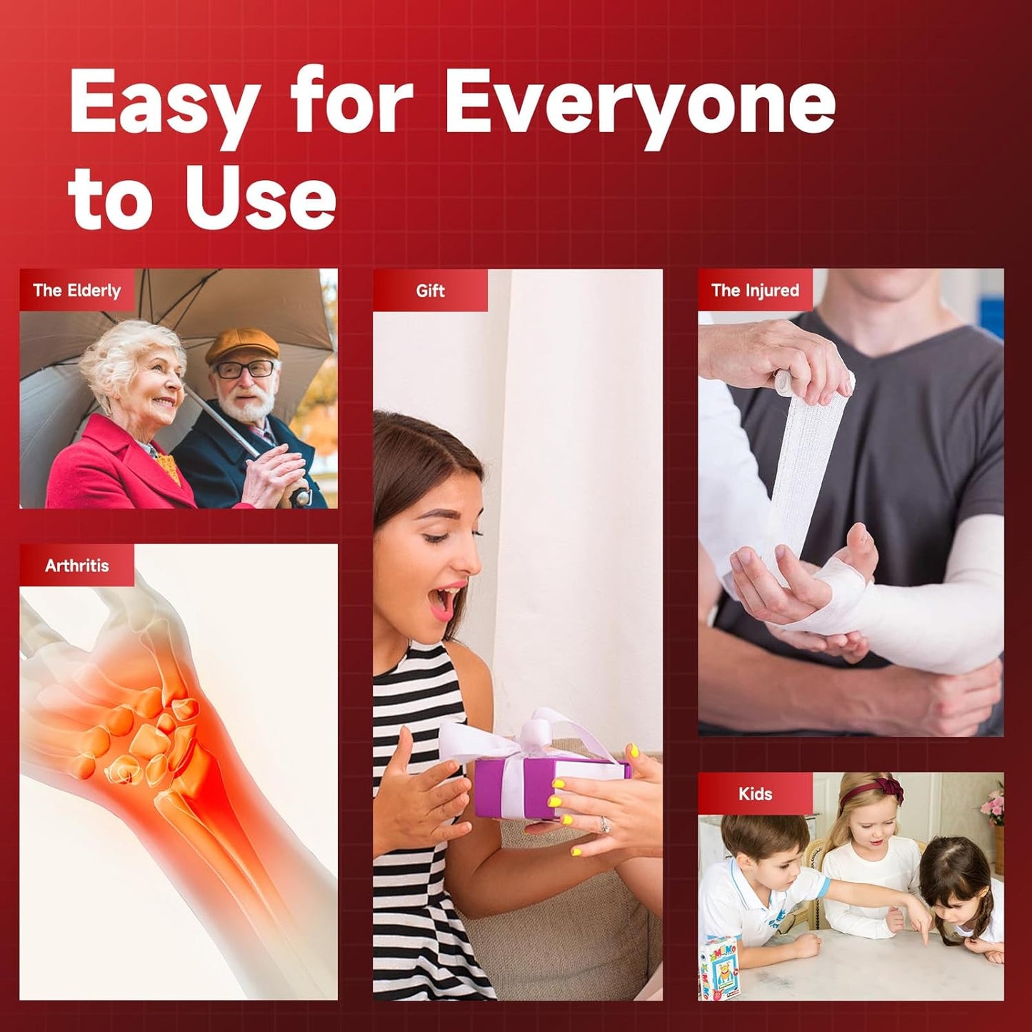 Davivy Electric Can Opener,Stainless Steel Slim Automatic Can Opener,One Touch Easy to Use for Arthritis (Silver+Red)