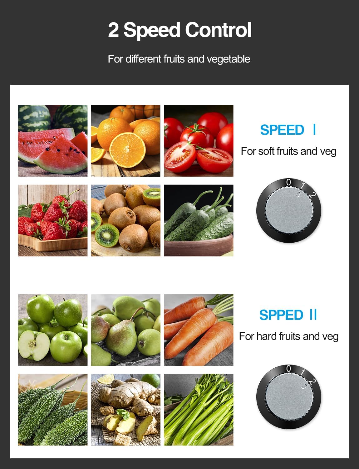 Juicer Machine, 800W Centrifugal Juicer Extractor with Wide Mouth 3” Feed Chute for Fruit Vegetable, Easy to Clean, Stainless Steel, BPA-free (Gold)