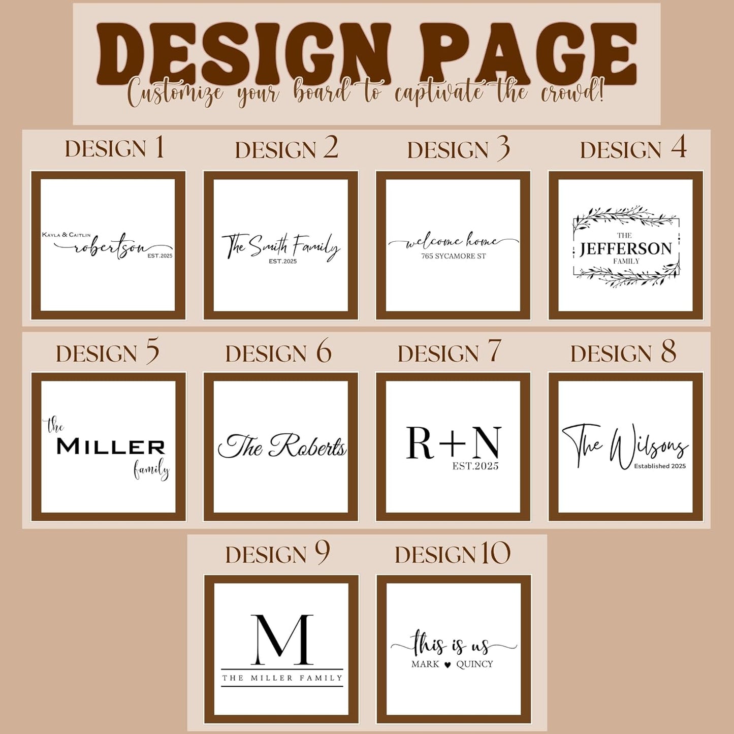 Personalized Charcuterie Board - Custom Engraved Wooden Marble Cheese Boards for Bridal Shower, Wedding, Housewarming, Birthday & Anniversary Gifts - Perfect Gift for Couples & Women