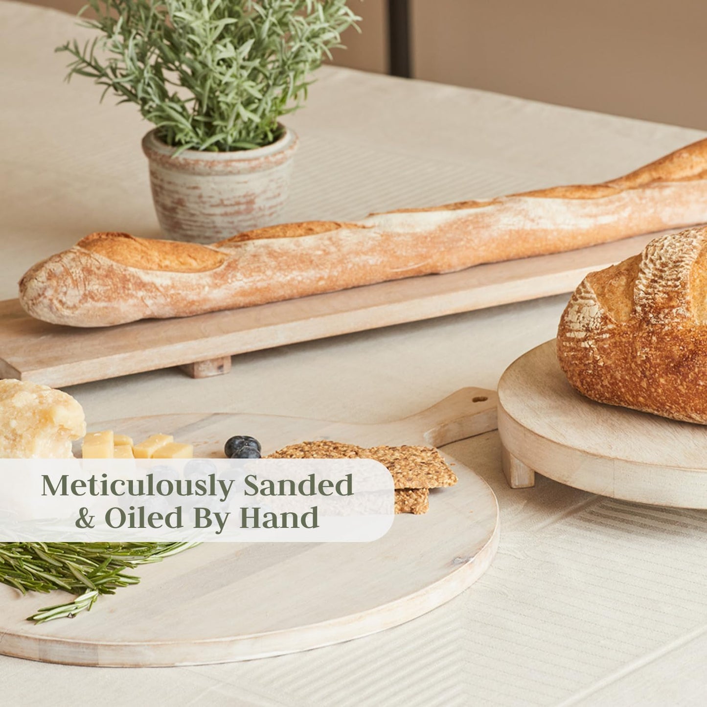 OBLONG CUTTING BOARD 33IN X 6IN