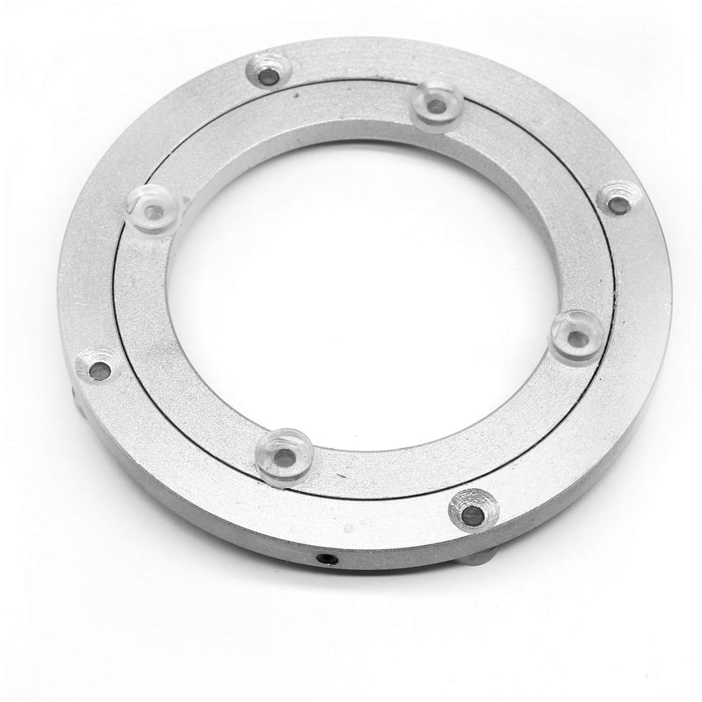 Aluminium Alloy Turntable Bearing, Heavy Duty Swivel Turntable Lazy Susan Rotating Bearing Turntable Round Dining Table Smooth Swivel Plate Hardware (140mm - 5.5inch)
