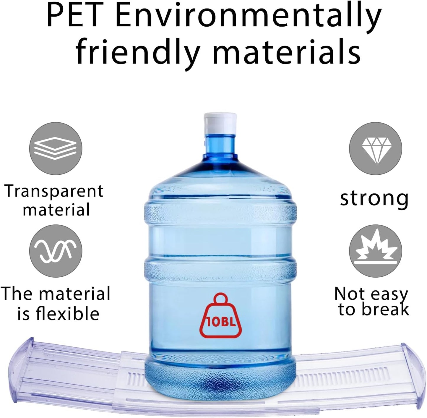 8 Pack Adjustable Drawer Dividers for Clothes,4" High Expandable From 13-22" Clear Drawer Organizers, PET Plastic Separators for Dresser/Bedroom/Bathroom/Kitchen/Office Storage