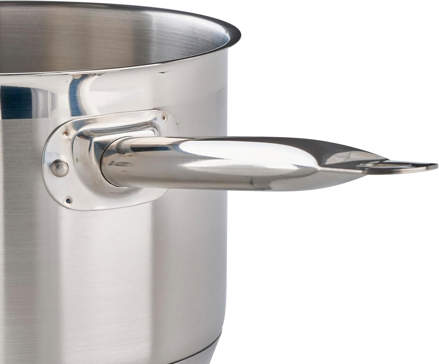 Winco Heavy-Duty Stainless Steel Sauce Pan with Cover, 4.5 Quart