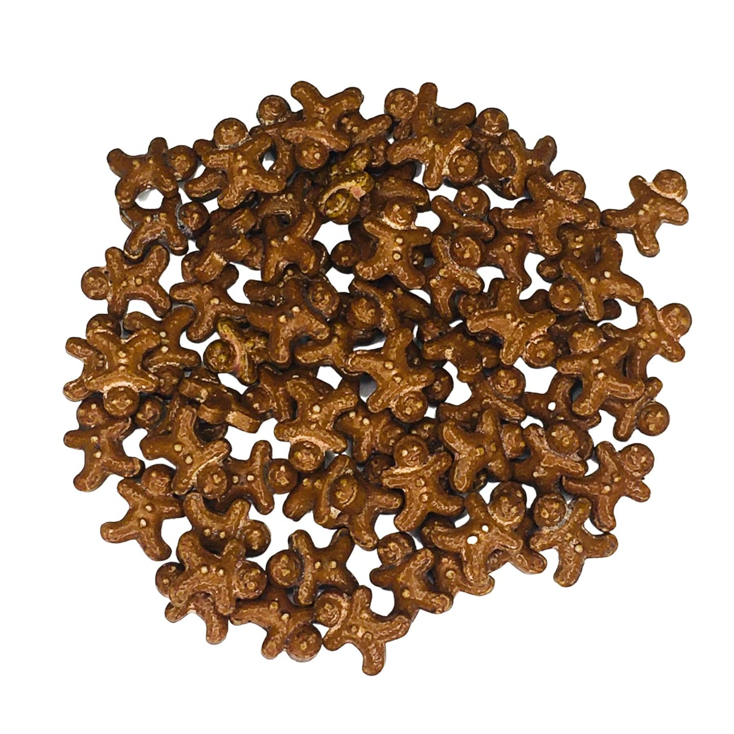 COOL MOM SPRINKLES Brown Gingerbread Man Sprinkles (4 oz) Christmas Cookie Sprinkles For Baking and Decorating Cupcakes, Cakes, Cookies, and More!