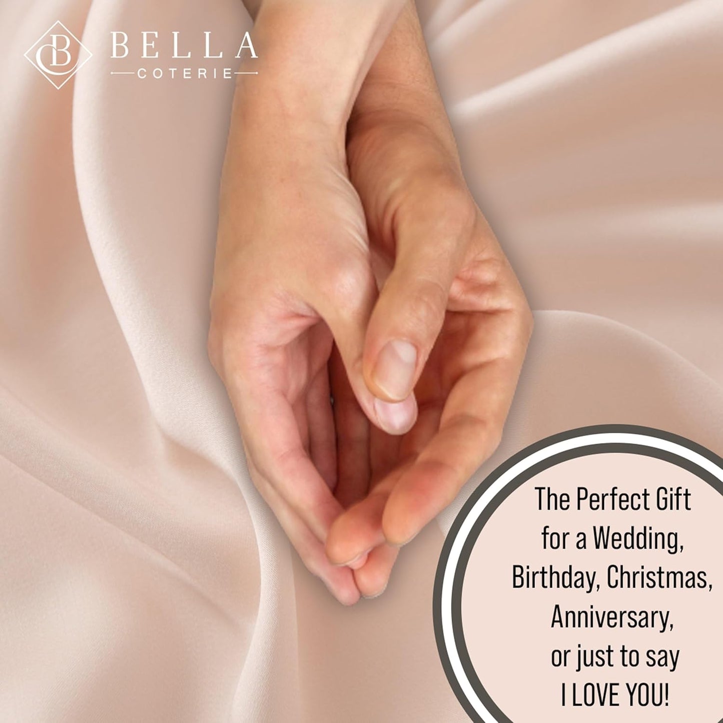 Bella Coterie Luxury Bamboo Viscose Queen Size Sheet Set | 100% Organically Grown | Ultra Soft | Cooling for Hot Sleepers | 18" Deep Pocket [Champagne]