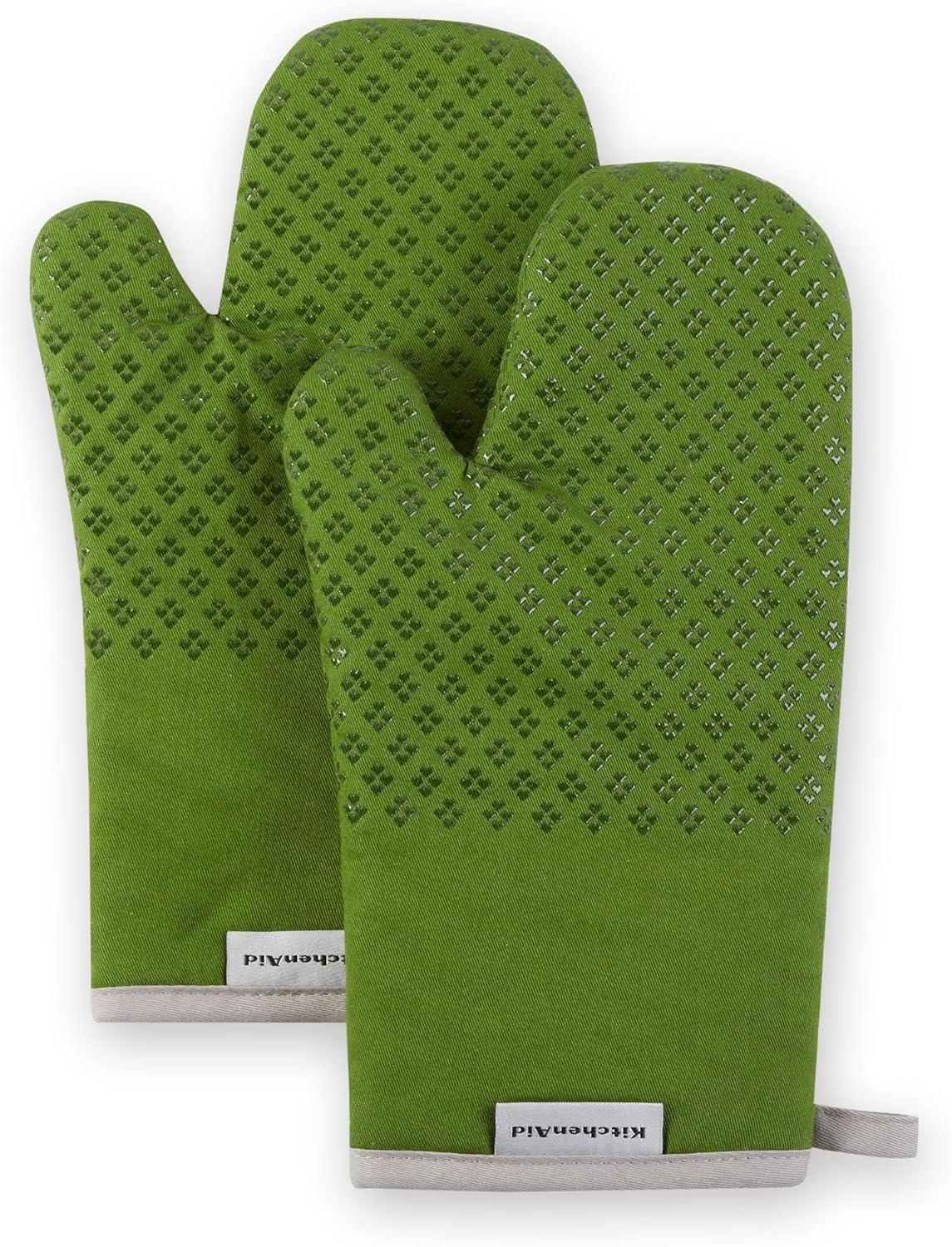 KitchenAid Asteroid Oven Mitt Set, Matcha Green 7"x12.5"