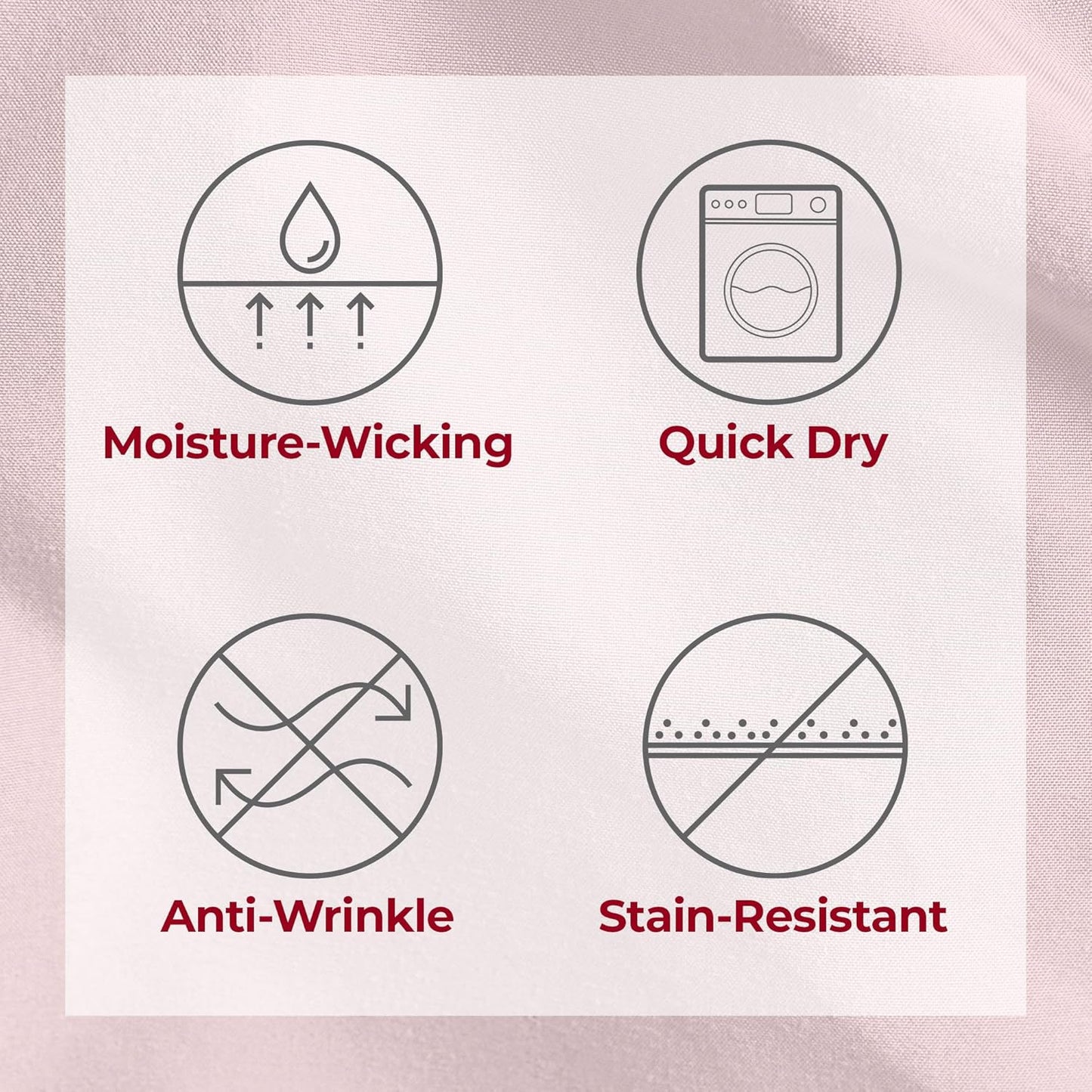 Mellanni Twin Sheets Set - 3 PC Iconic Collection Bedding - Hotel Luxury, Extra Soft, Cooling Bed Sheets - Wrinkle, Fade, Stain Resistant (Twin, Blush Pink)