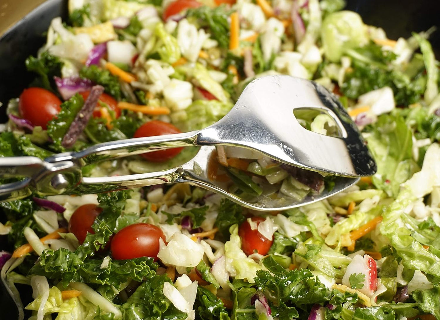 RSVP Endurance Serving Collection Kitchen Tongs, Large, Stainless Steel