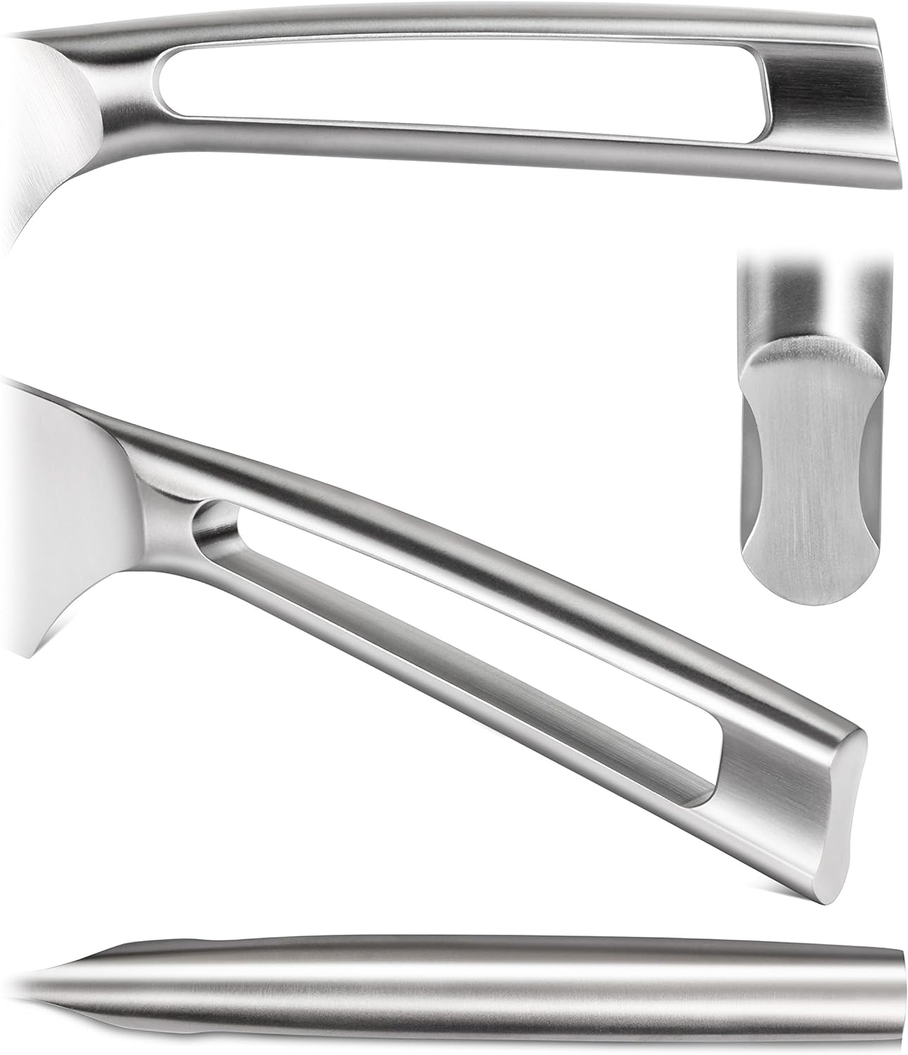 Cangshan TN1 Series 1021967 Swedish 14C28N Steel Forged 14-Piece DENALI Magnetic Knife Block Set, Maple