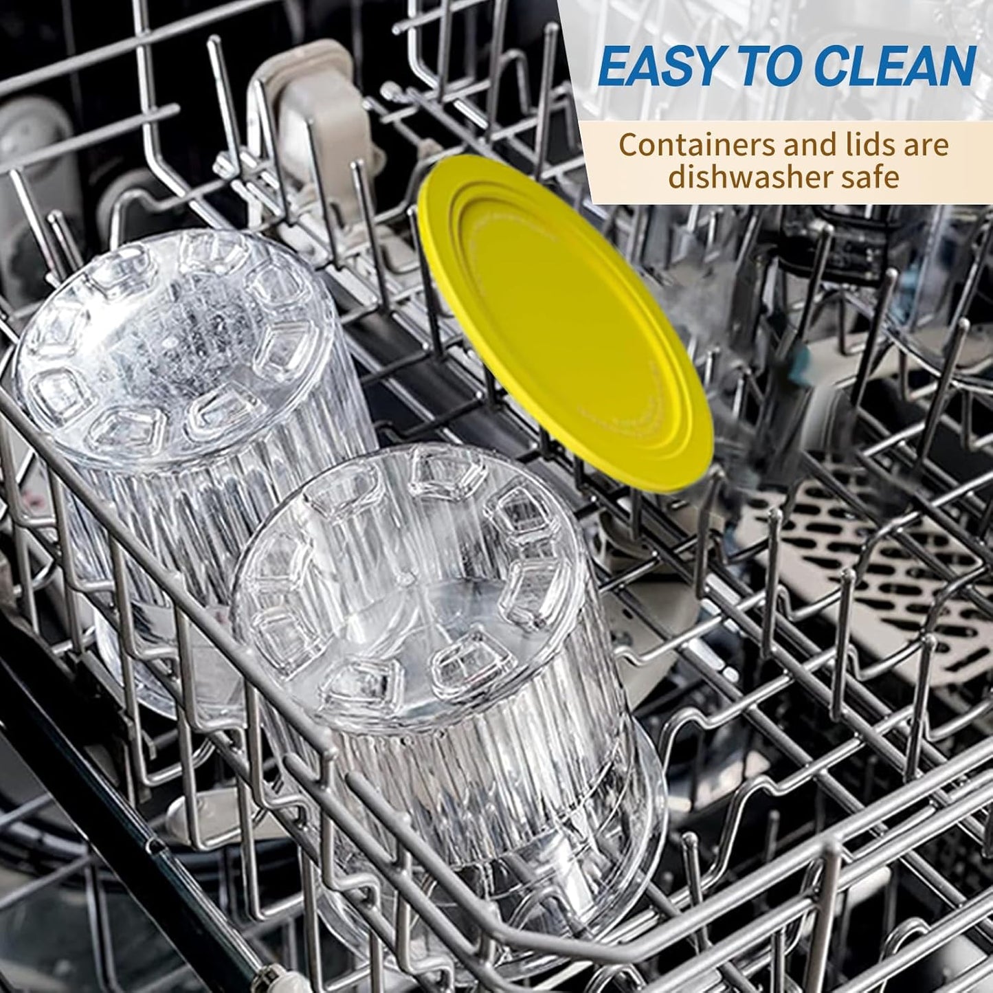 For Ninja Creami Deluxe NC500 NC501 Series Ice Cream Makers, BPA-Free & Dishwasher Safe, 24oz Pints with Color Lids (4 Pack), 11-in-1 XL Family Size Storage Containers for Ninja Creami Deluxe Pints