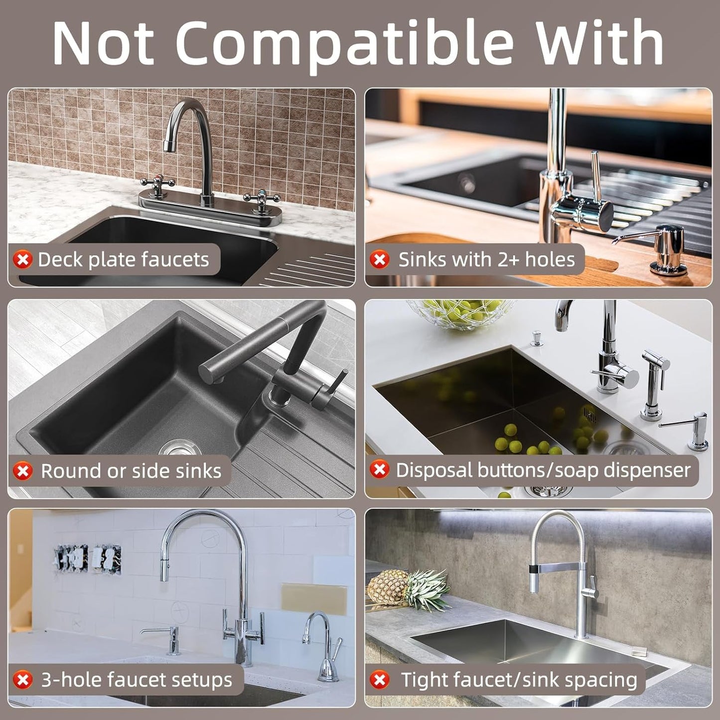 Faucet Mat for Kitchen Sink - Super Absorbent Diatomite Fast Drying Stone, Quick Drying Splash Guard,Prevents Moisture Buildup Sink, Durable Protector for Kitchen,Bathroom Counter