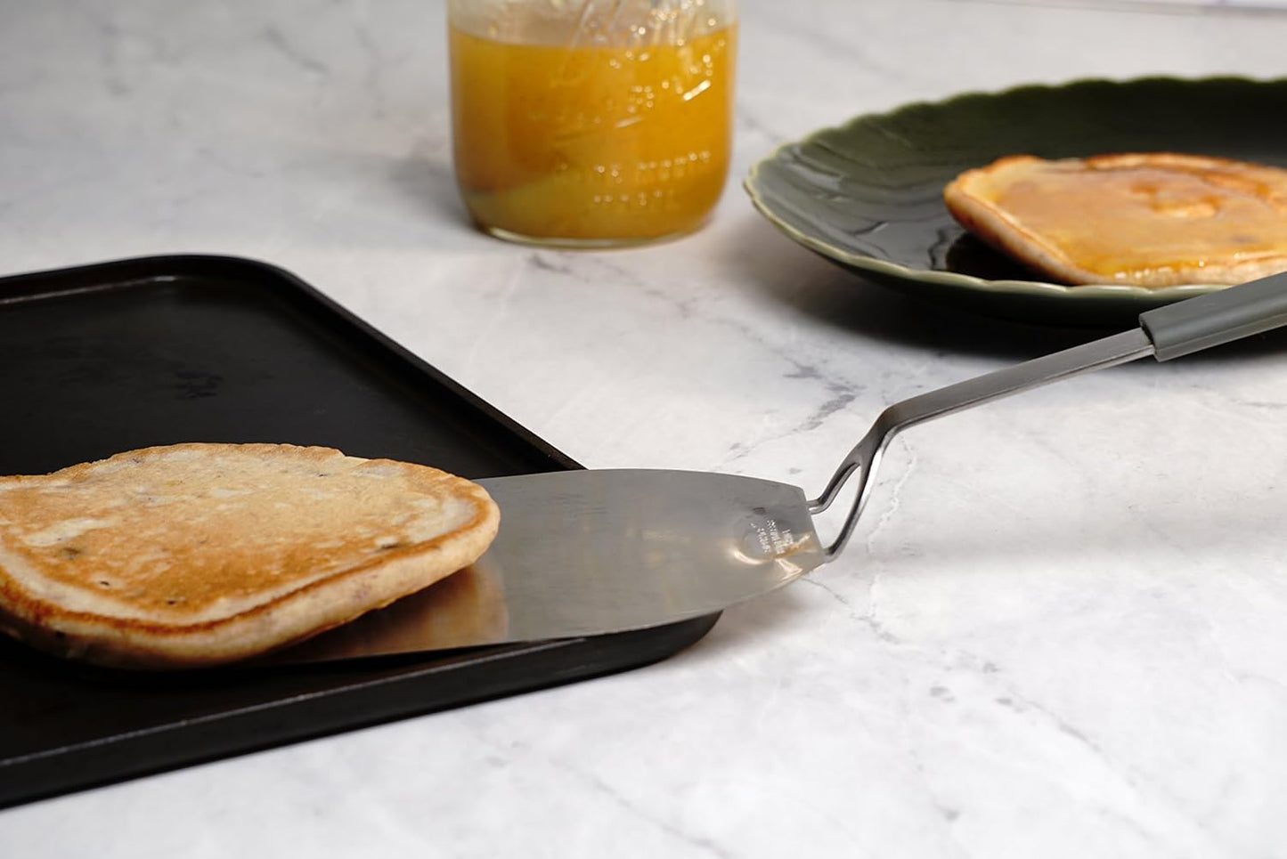 RSVP International Endurance Kitchen Tool Collection Flexible Stainless Steel, Dishwasher Safe, Spatula, Jumbo