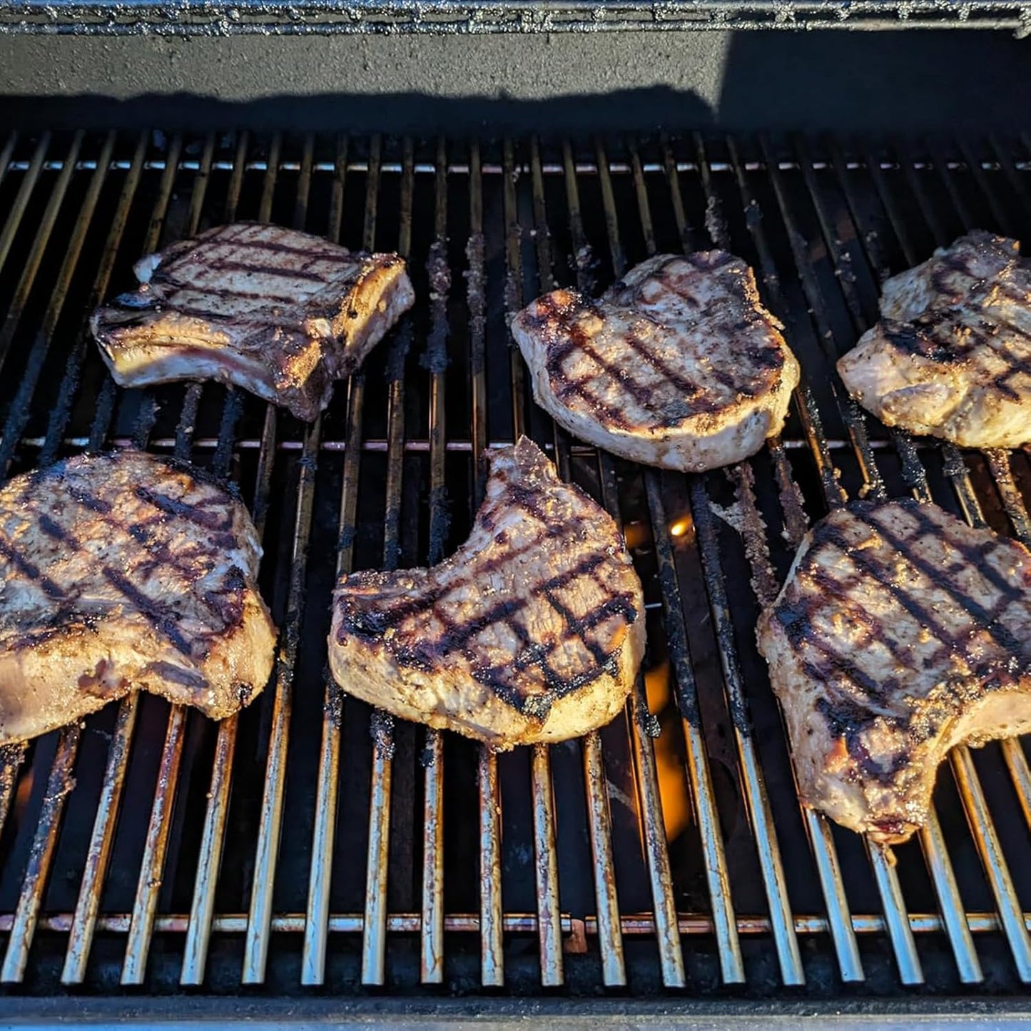 66802 18.75" Grill Grates for Weber GS4 Genesis II 300 Genesis II LX 300 Series, for Weber Genesis 2 Grill Parts for Genesis ii E-310 ii E-315 Grill Grates Replacement Parts for Weber 66095