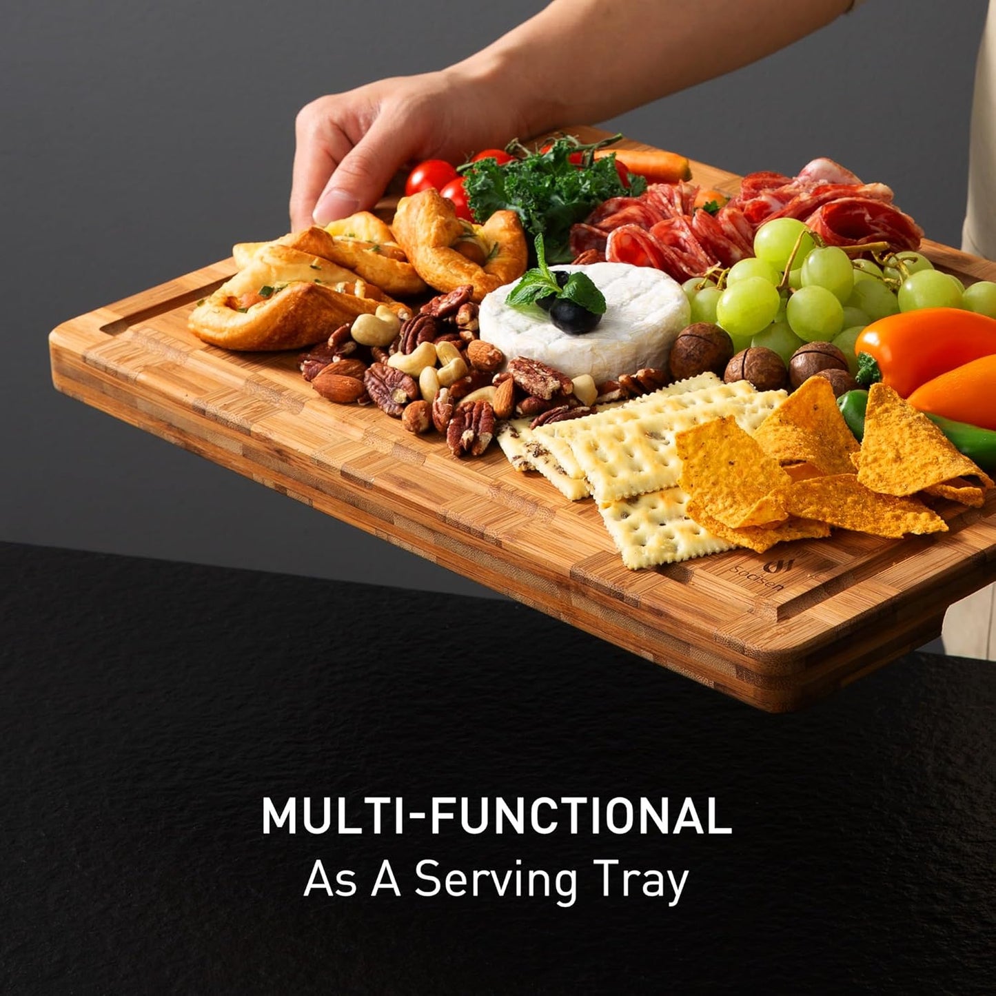 Bamboo Cutting Board Non Slip Over Sink Mother Gifts Best Mama Mommy Bonus Busy Mom Ever Christmas Xmas Birthday Law Step Stepmom Stepmother Have Everything Good Unique Useful Present