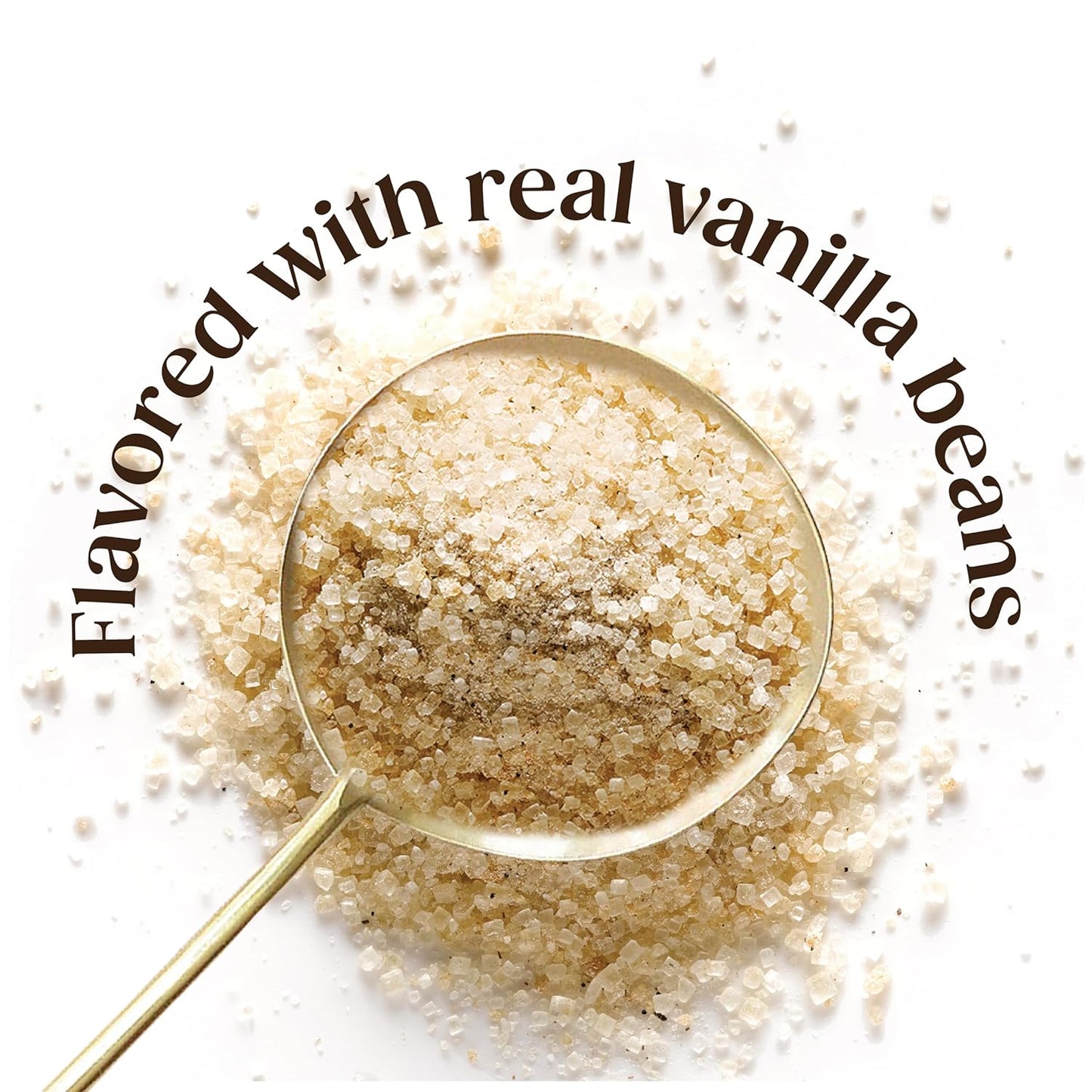 Heilala Pure Vanilla Sugar, 11.6 oz – Raw Sugar Infused with Pure Vanilla Extract & Ground Vanilla Beans, Sustainably Sourced Vanilla for Baking & Desserts