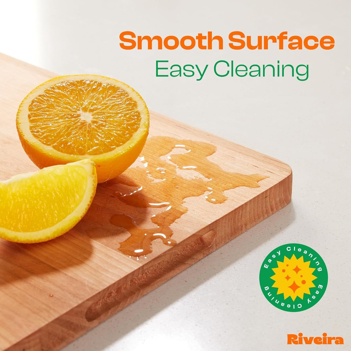 Riveira Cherry Wood Cutting Board – Gourmet Black Cherry Grandeur: 15 x 10 Wooden Cutting Board – Wooden Cutting Boards For Kitchen Decorative – Innovative Juice Grooves Cherry Wooden Chopping Board