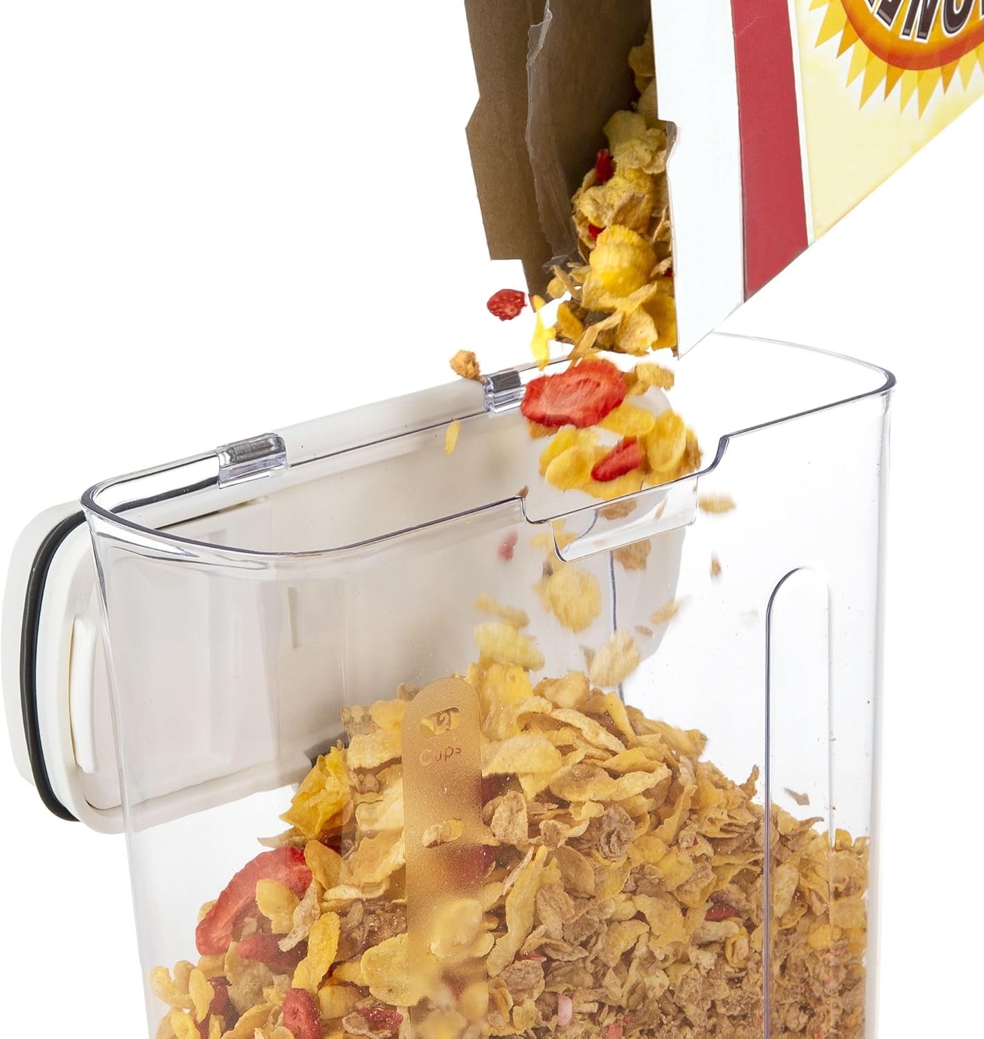 ProKeeper Cereal Storage Container, 3-Quart, Airtight Seal, Dishwasher Safe, BPA-Free Plastic