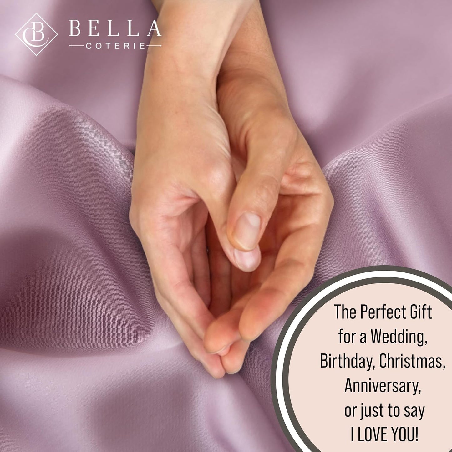 Bella Coterie Luxury Bamboo Viscose Cal King Size Sheet Set | 100% Organically Grown | Ultra Soft | Cooling for Hot Sleepers | 18" Deep Pocket [Lilac]