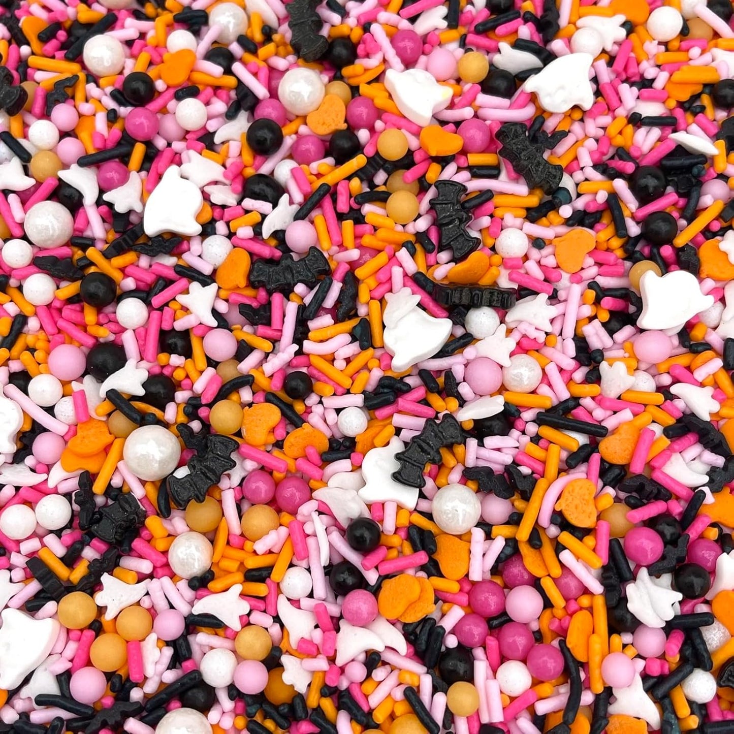 Manvscakes Sprinkles - Themed Sprinkles for Cake Decorating, Sprinkle Mix for Cookies, Ice Cream, Fondant Cake, Caramel Apples, Cupcakes & Other Desserts, Assorted Halloween Sprinkles, 4 oz