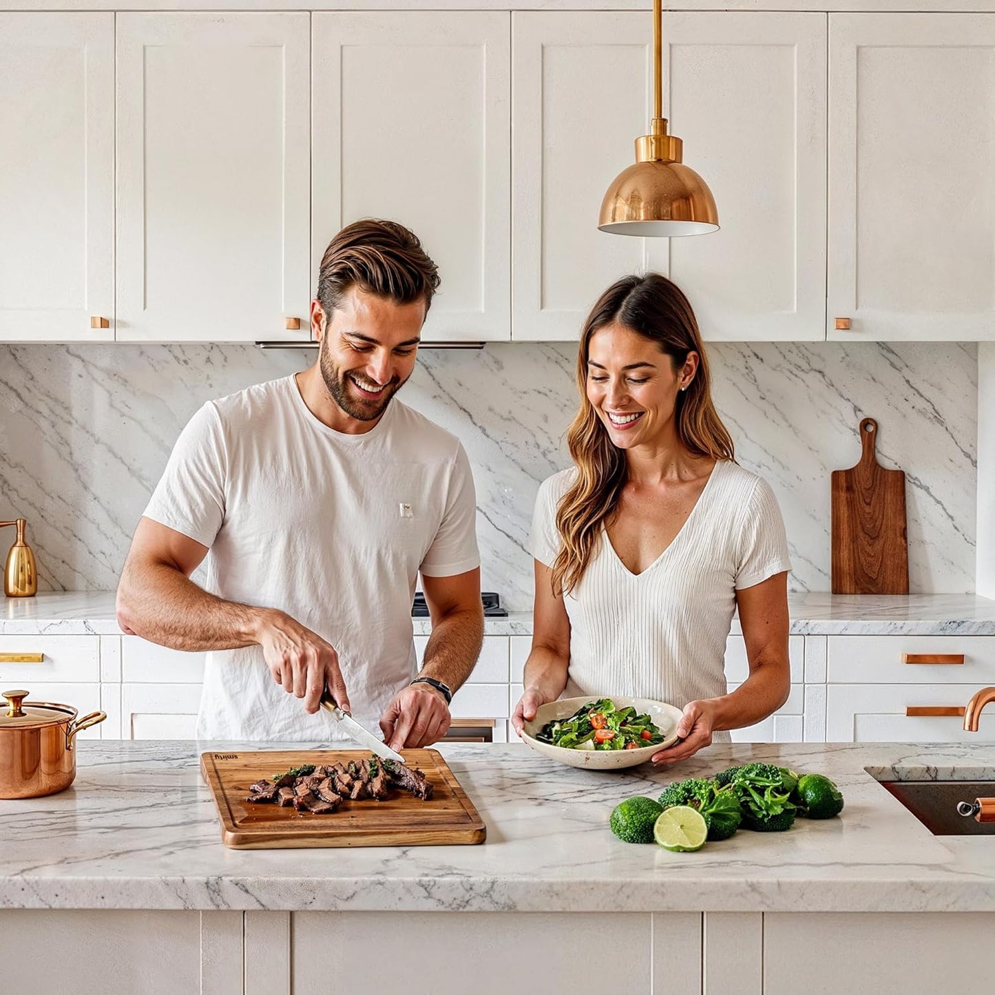 SMIRLY Wooden Cutting Boards For Kitchen - Bamboo Cutting Board Set with Holder, Wood Cutting Board Set, Cutting Board Wood, Wooden Chopping Board, Wooden Cutting Board Set