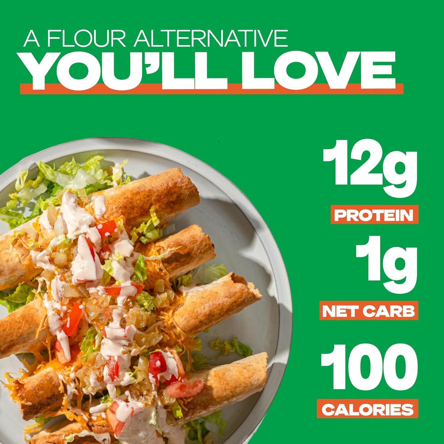 Kaizen Lupin Flour 2lbs – High Protein, Low Carb, Keto Friendly, Gluten Free Ground Lupini Flour – Non GMO, Vegan, Low Calorie, High Fiber Lupin Bean