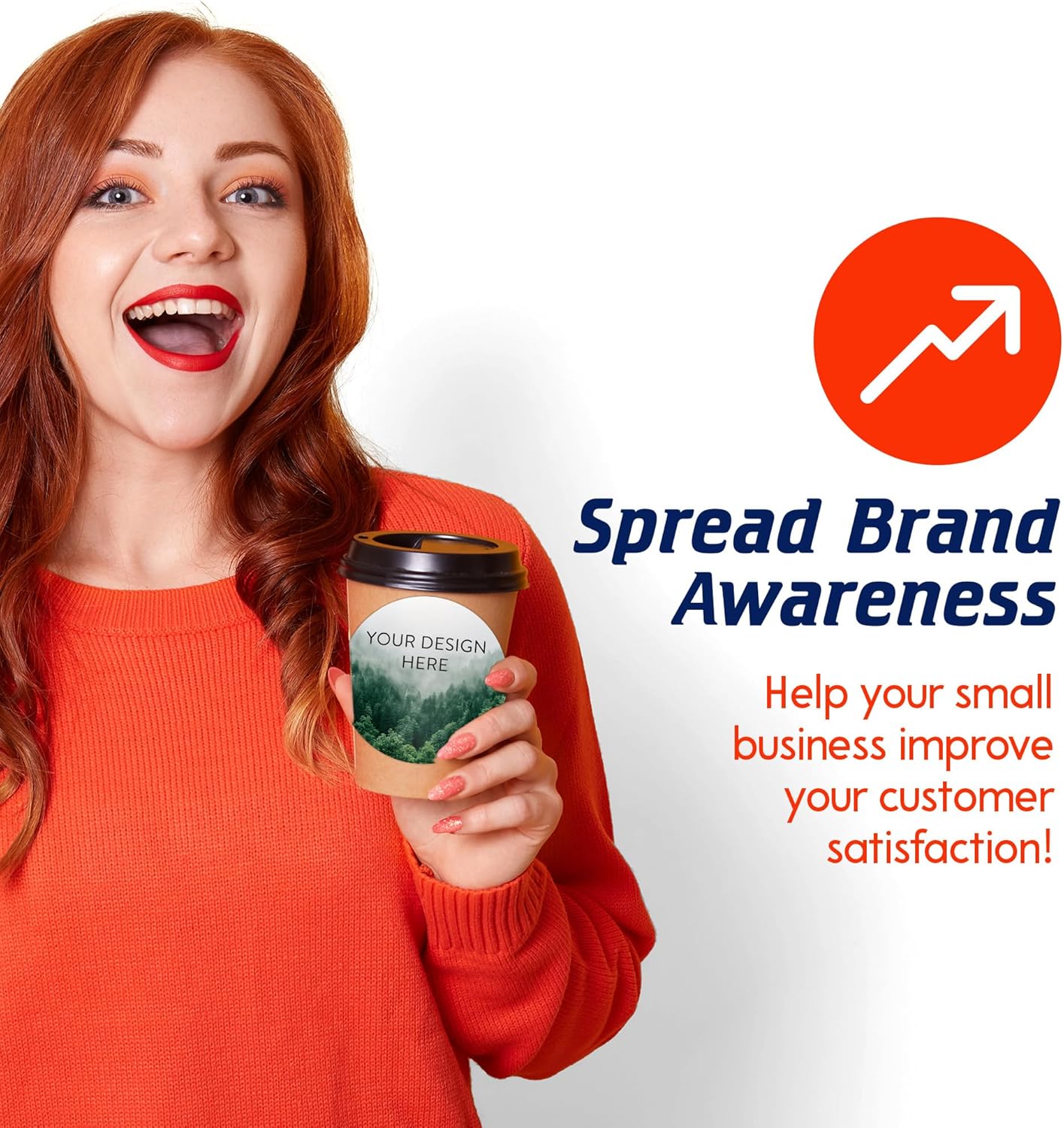 100 Custom Vinyl Stickers - Upload Your own Image, Text, Design, Logo - Personalized Logo Labels for Handmade, Packaging, Bottle, Jars, Candle, Brand Stickers (Foggy Valley, 5x5)