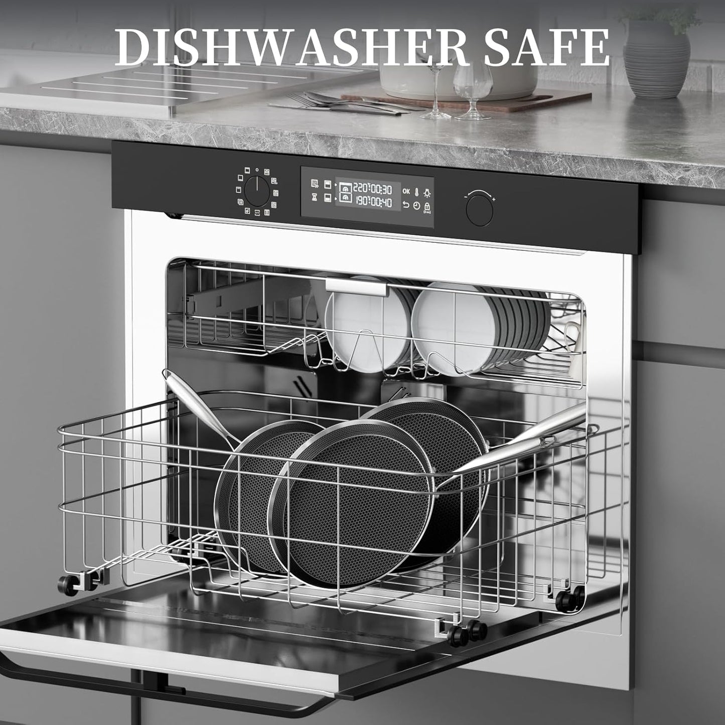 Nonstick Crepe Pan 12 inch Stainless Steel Crepe Pan Honeycomb Coating Flat Skillet Tawa Dosa Tortilla Pan,Omelet Pan with All Stove Tops Available, Induction Compatible