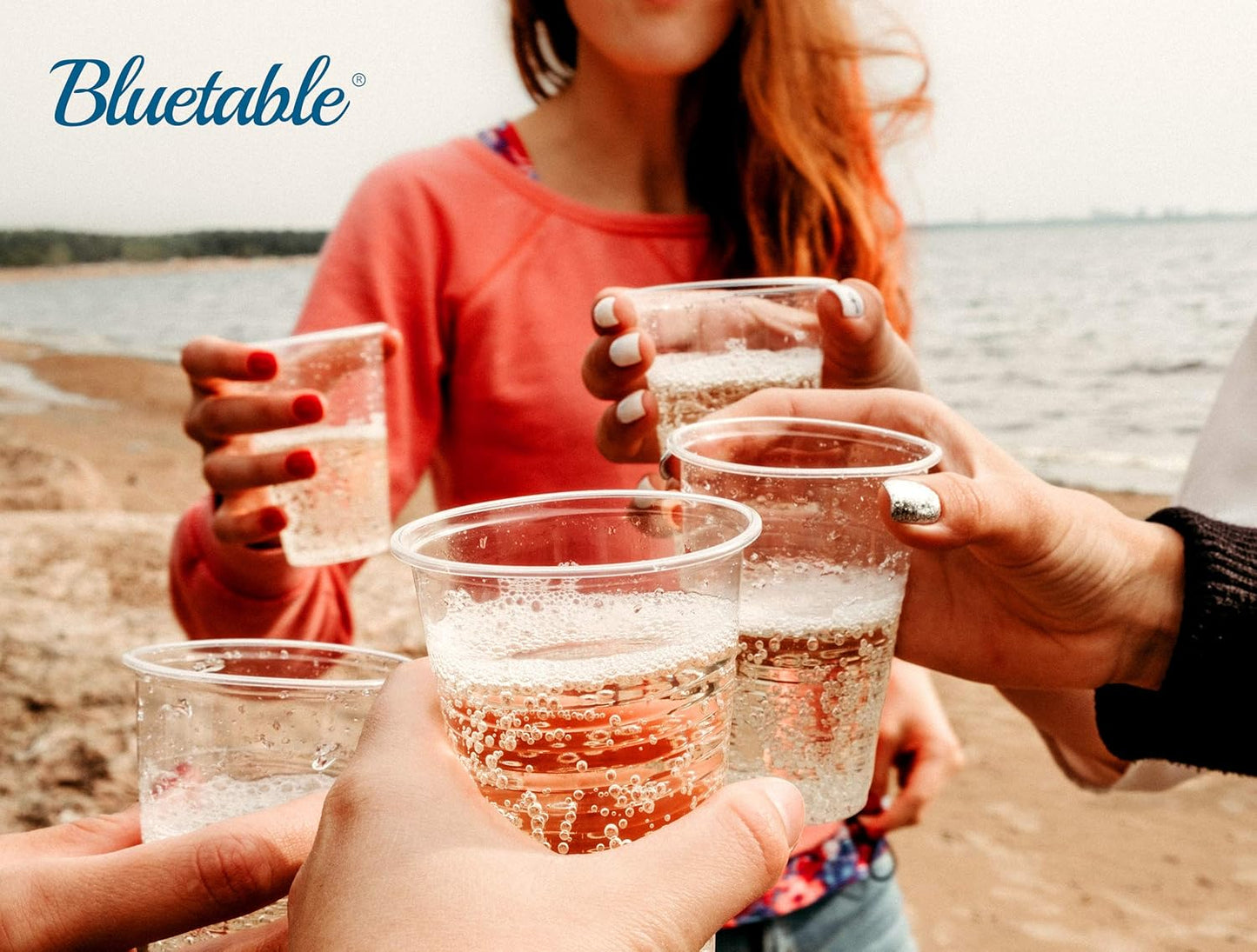 Plastic Cups Bulk Disposable Clear Cup 7 oz - (1200 Count) BPA-Free - Good For Cold Drinks, Party Cup, Water Cooler Dispenser, Transparent Cups for Water, Juice, Ice Tea, Soda [1200 Pack/Case]