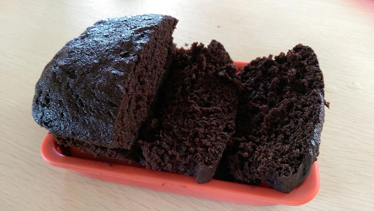 Oven & Microwave Safe Silicone Collapsible Lunch Box / Cake Mold / Food Container with Silicone Lid - Bake, Cook, Freeze, Heat, Store all in the Same Container!