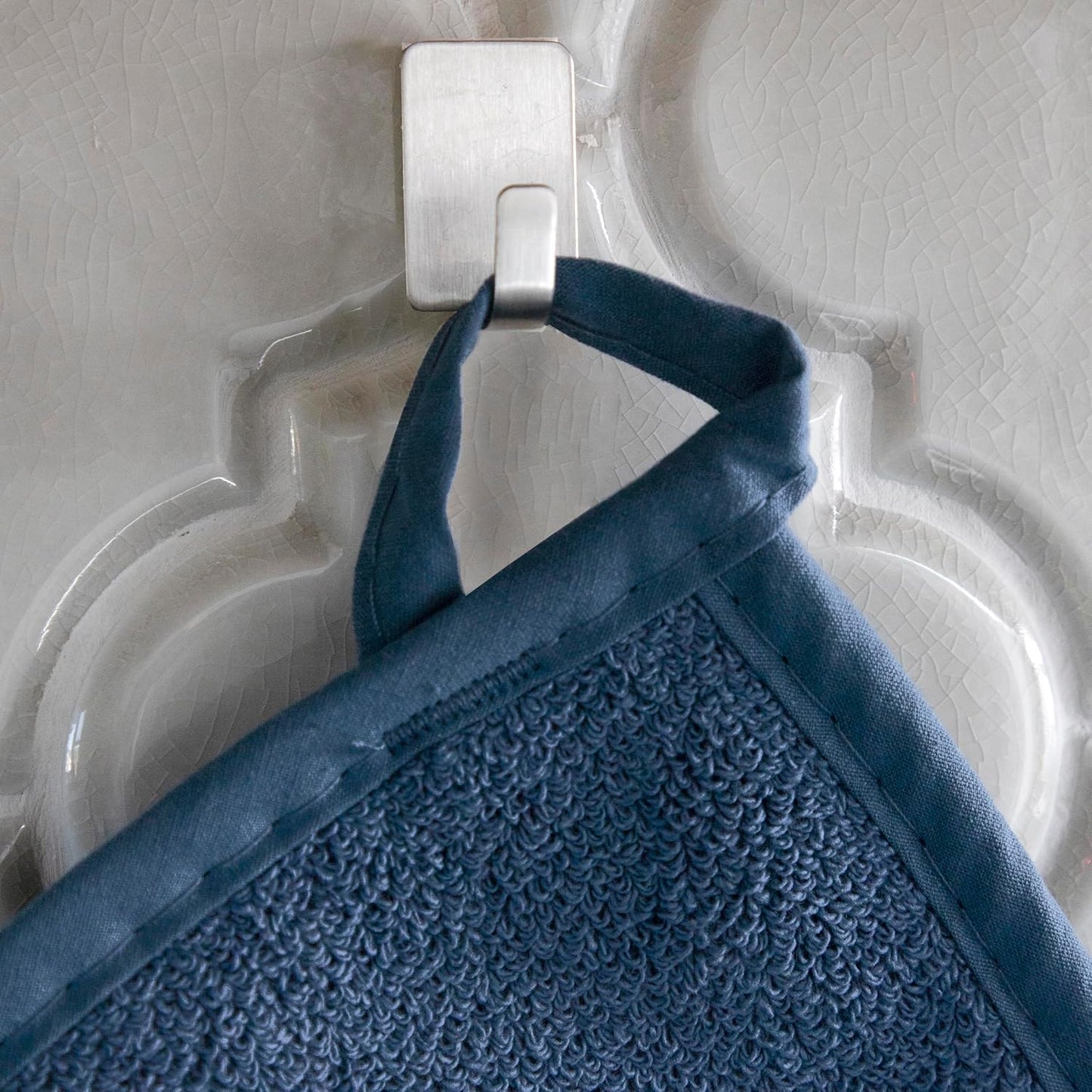 RITZ Terry Potholder & Hot Pad: Unparalleled Heat Resistant, Durable 100% Cotton – Ergonomically Designed for Optimal Grip – Easy-Care Machine Washable – 2-Pack, Midnight