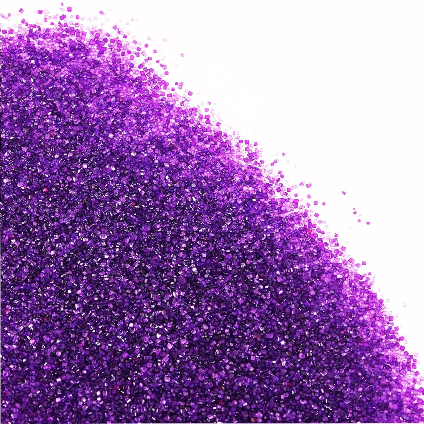 Kasvan Purple Sanding Sugar Sprinkles - Edible Sugar Crystals, Baking Cake Decorations, Ice Cream Toppings cupcake Decorating, Wedding Party Chirstmas Supplies, 85g/3.2oz